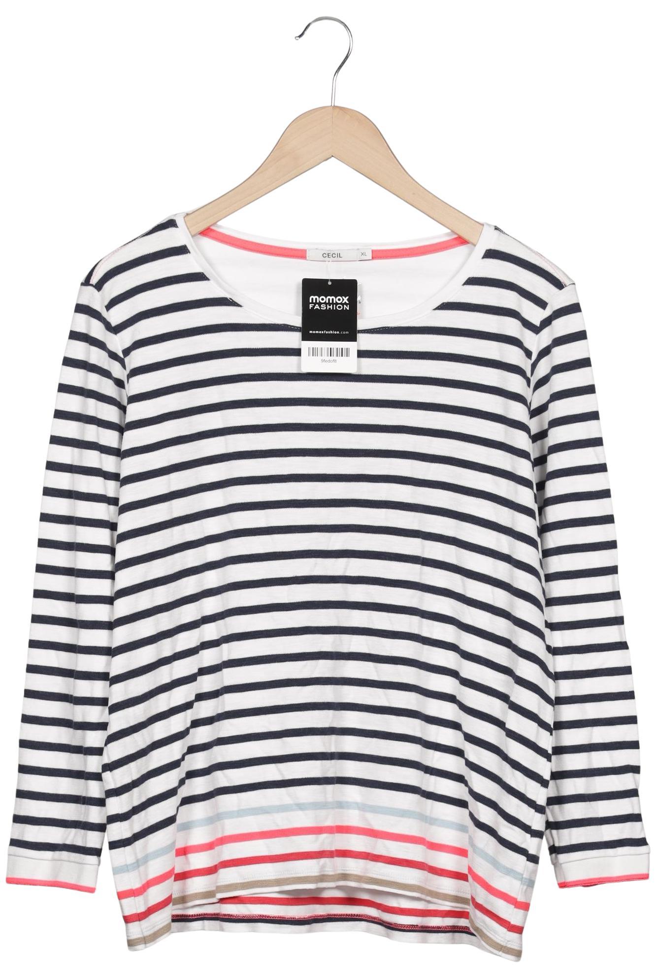 

Cecil Damen Sweatshirt, weiß, Gr. 44