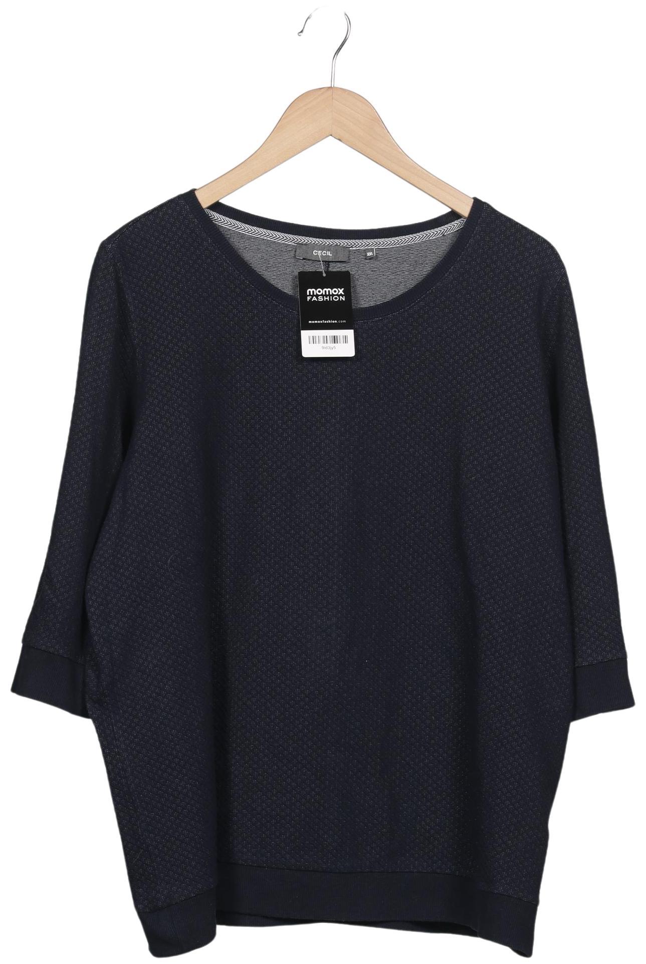

Cecil Damen Sweatshirt, marineblau, Gr. 46
