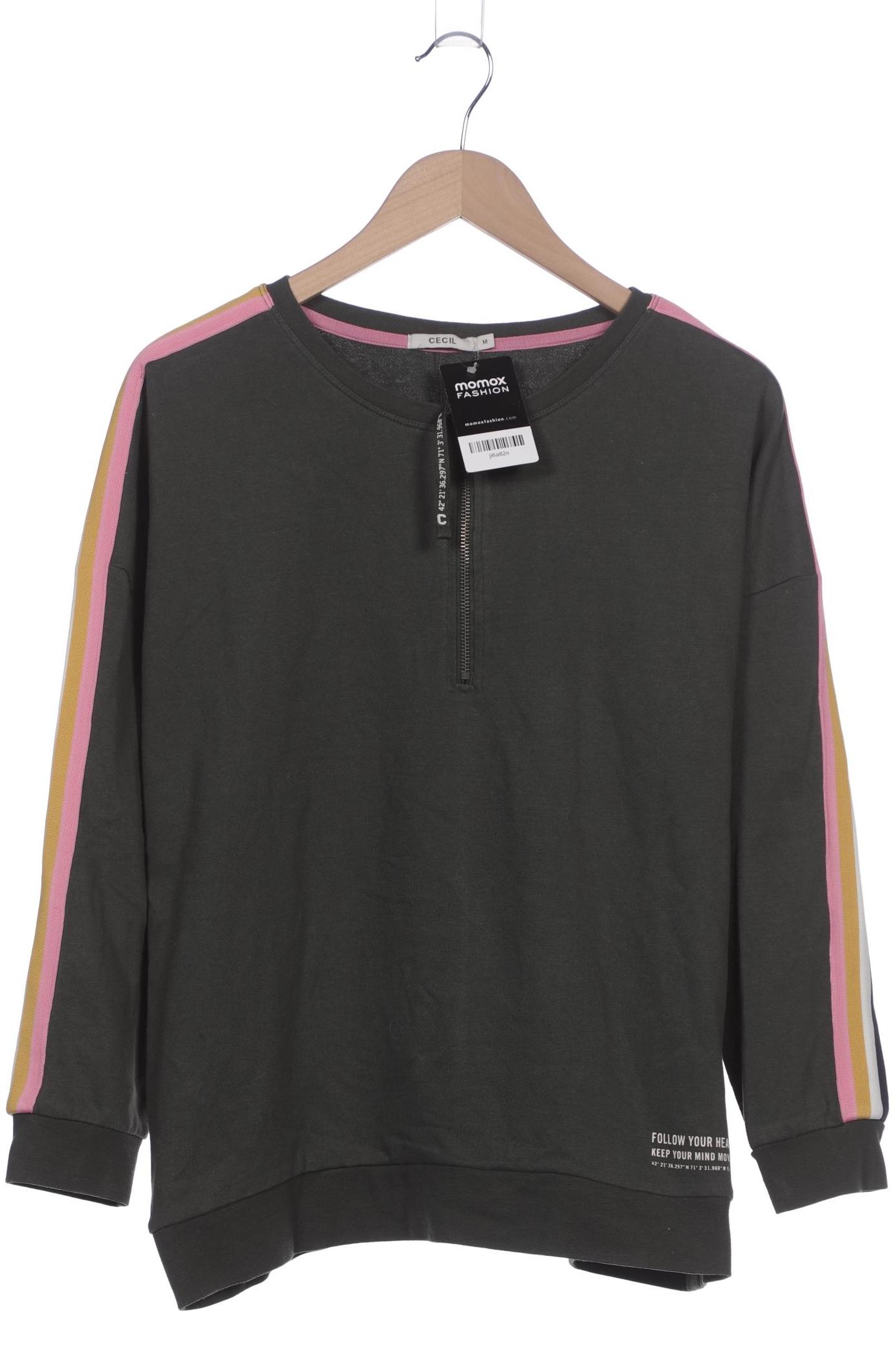 

Cecil Damen Sweatshirt, grün, Gr. 38