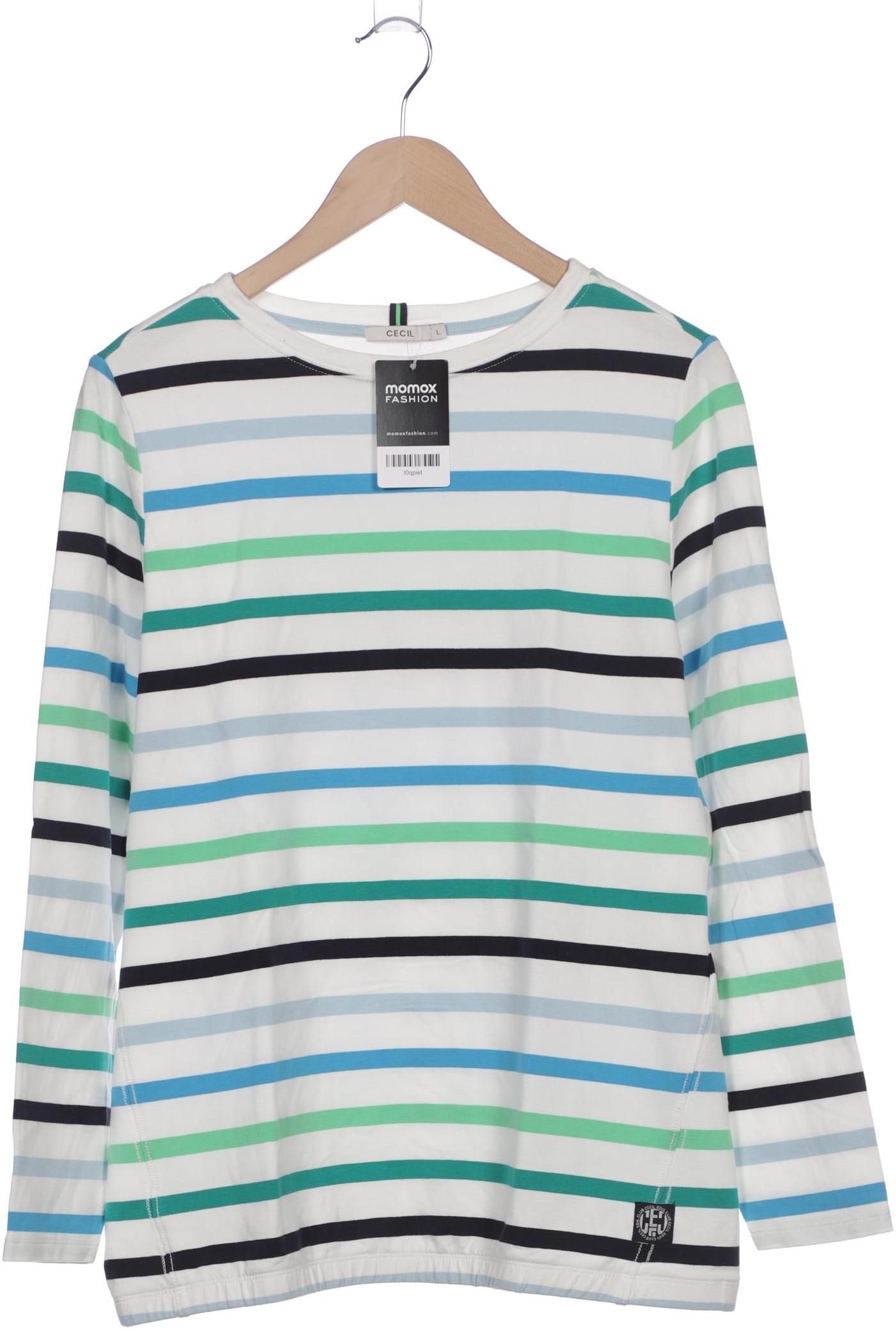

Cecil Damen Sweatshirt, weiß, Gr. 42