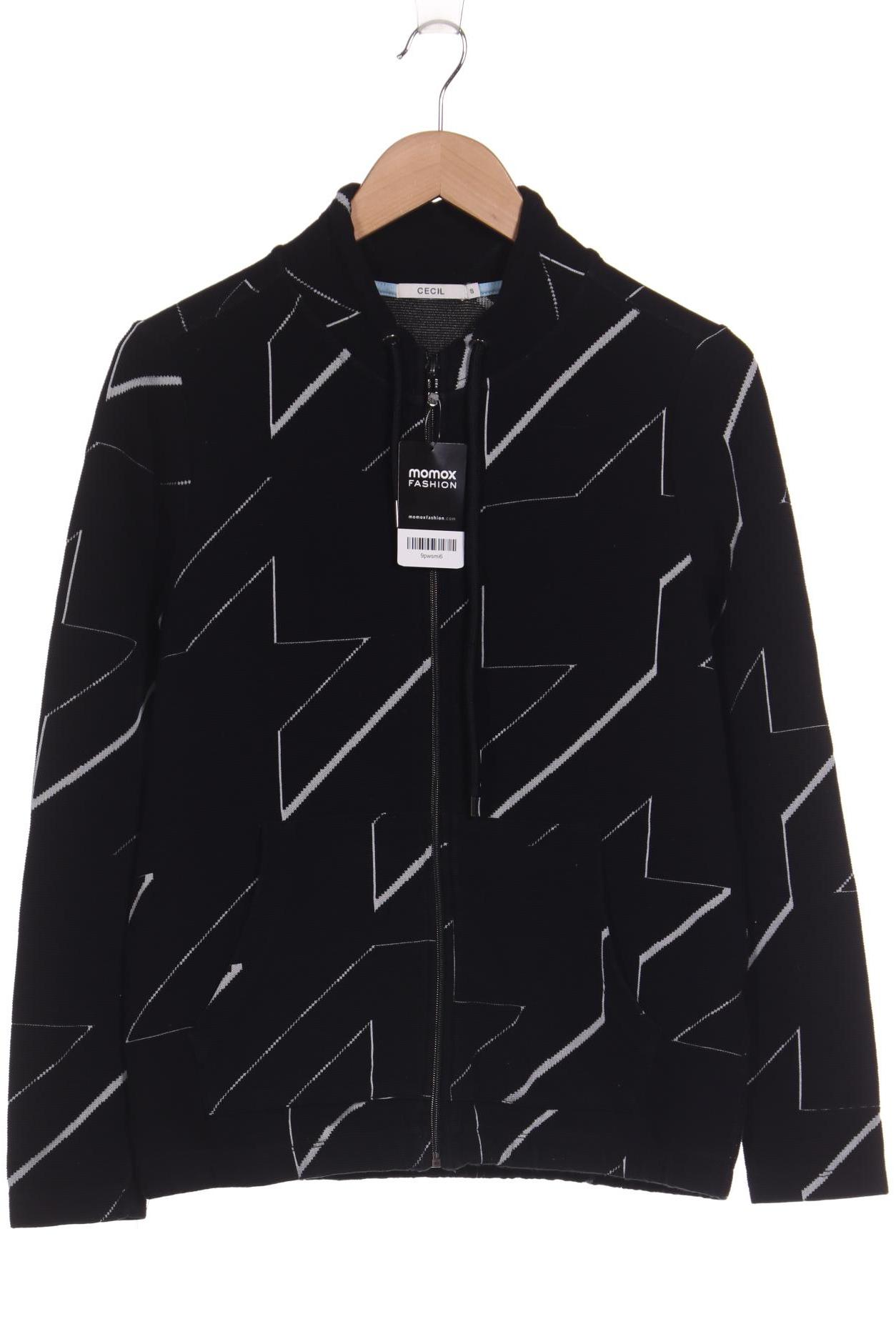 

Cecil Damen Sweatshirt, schwarz, Gr. 36