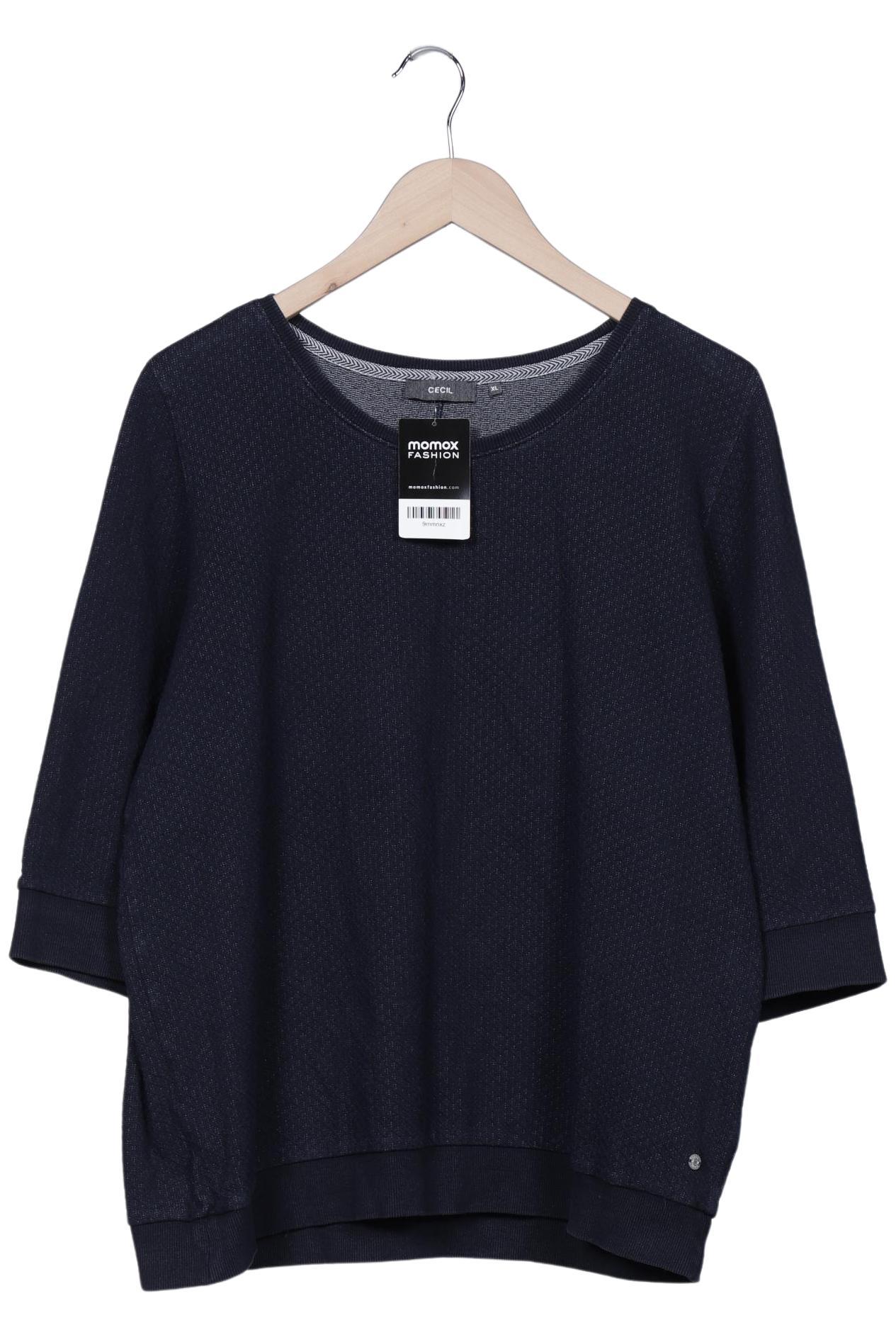 

Cecil Damen Sweatshirt, marineblau, Gr. 44