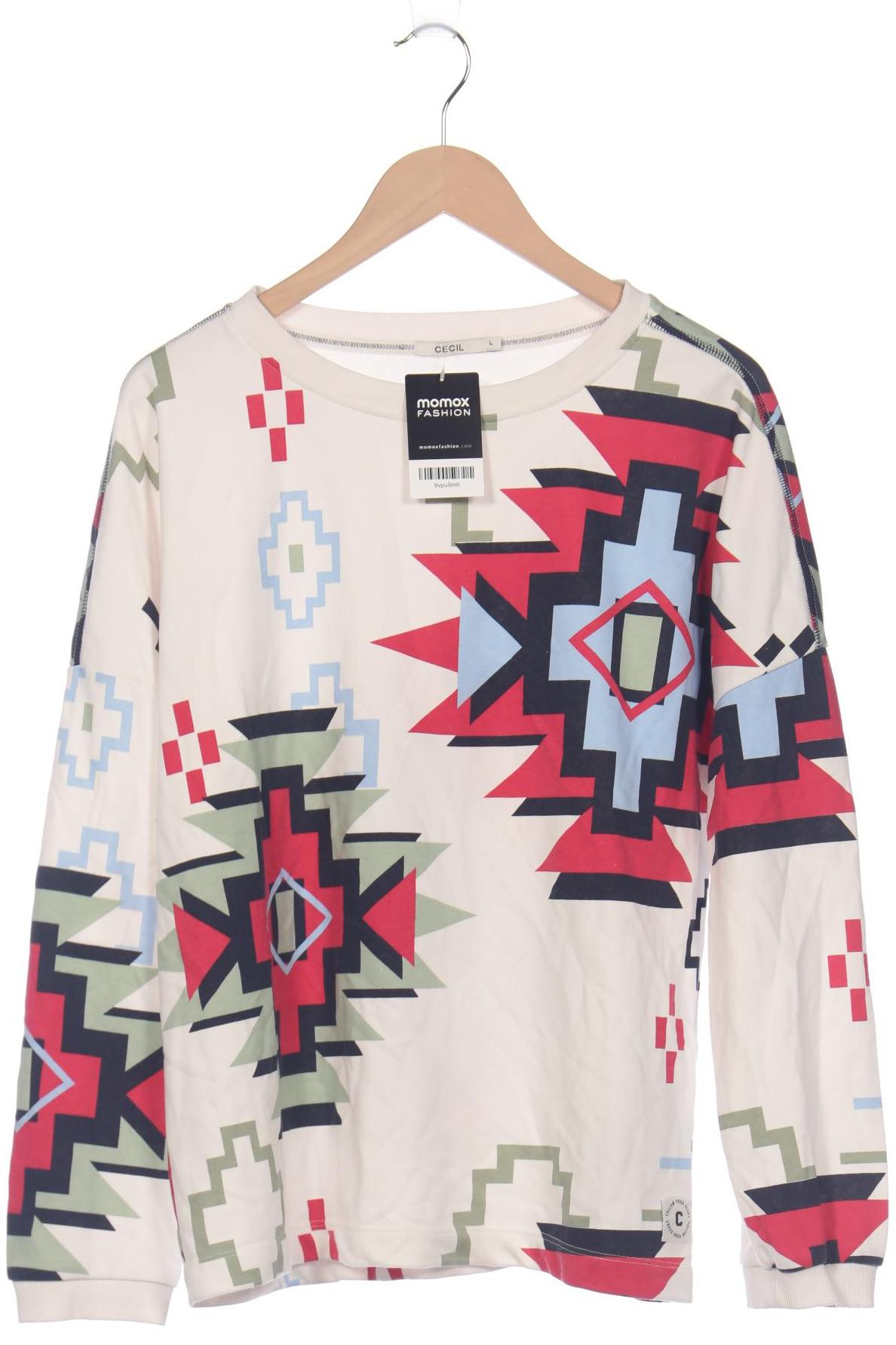 

Cecil Damen Sweatshirt, mehrfarbig, Gr. 42