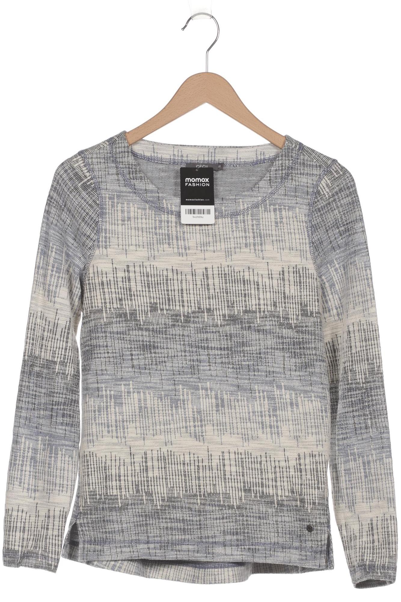 

Cecil Damen Sweatshirt, cremeweiß, Gr. 34