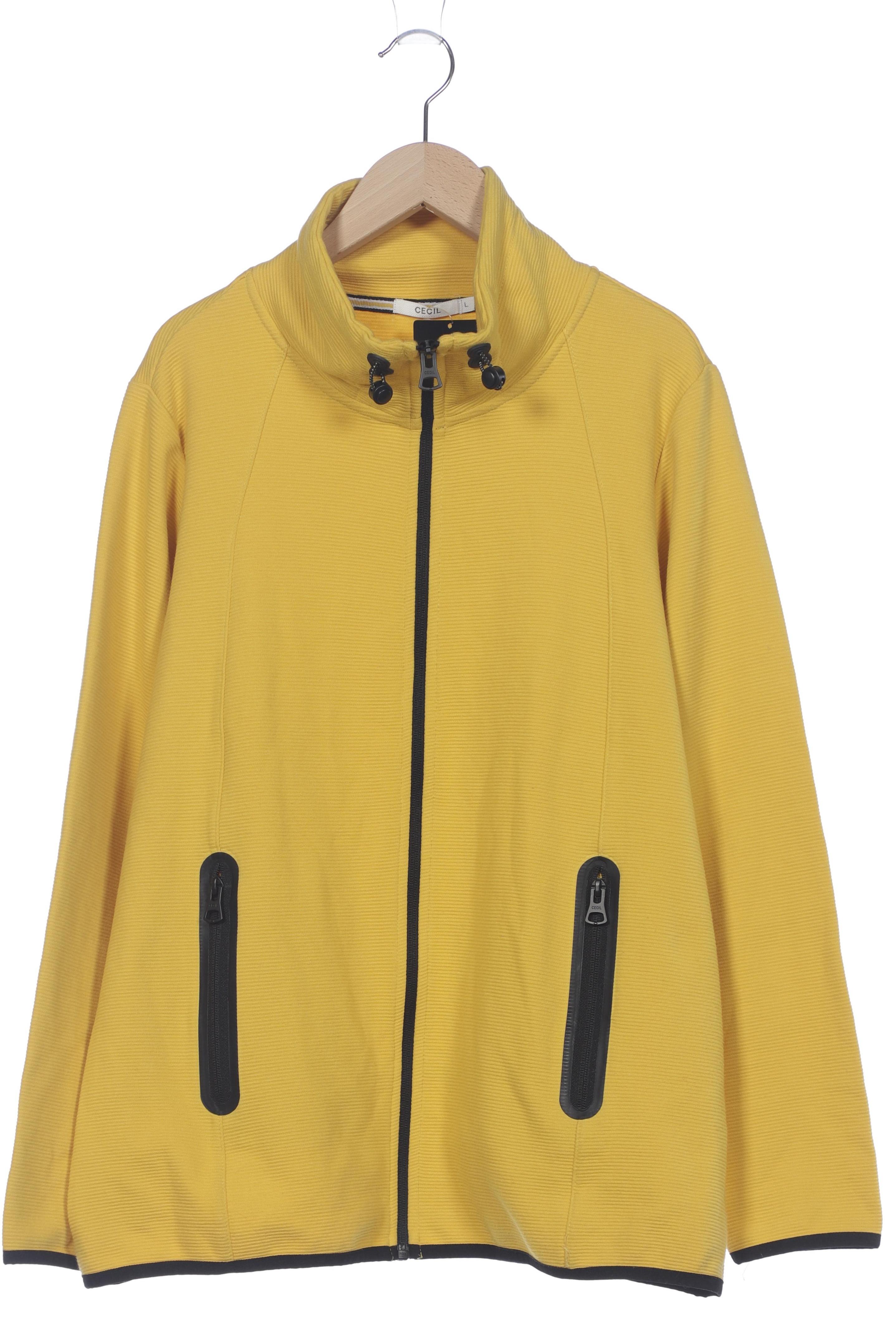 

Cecil Damen Sweatshirt, gelb, Gr. 42