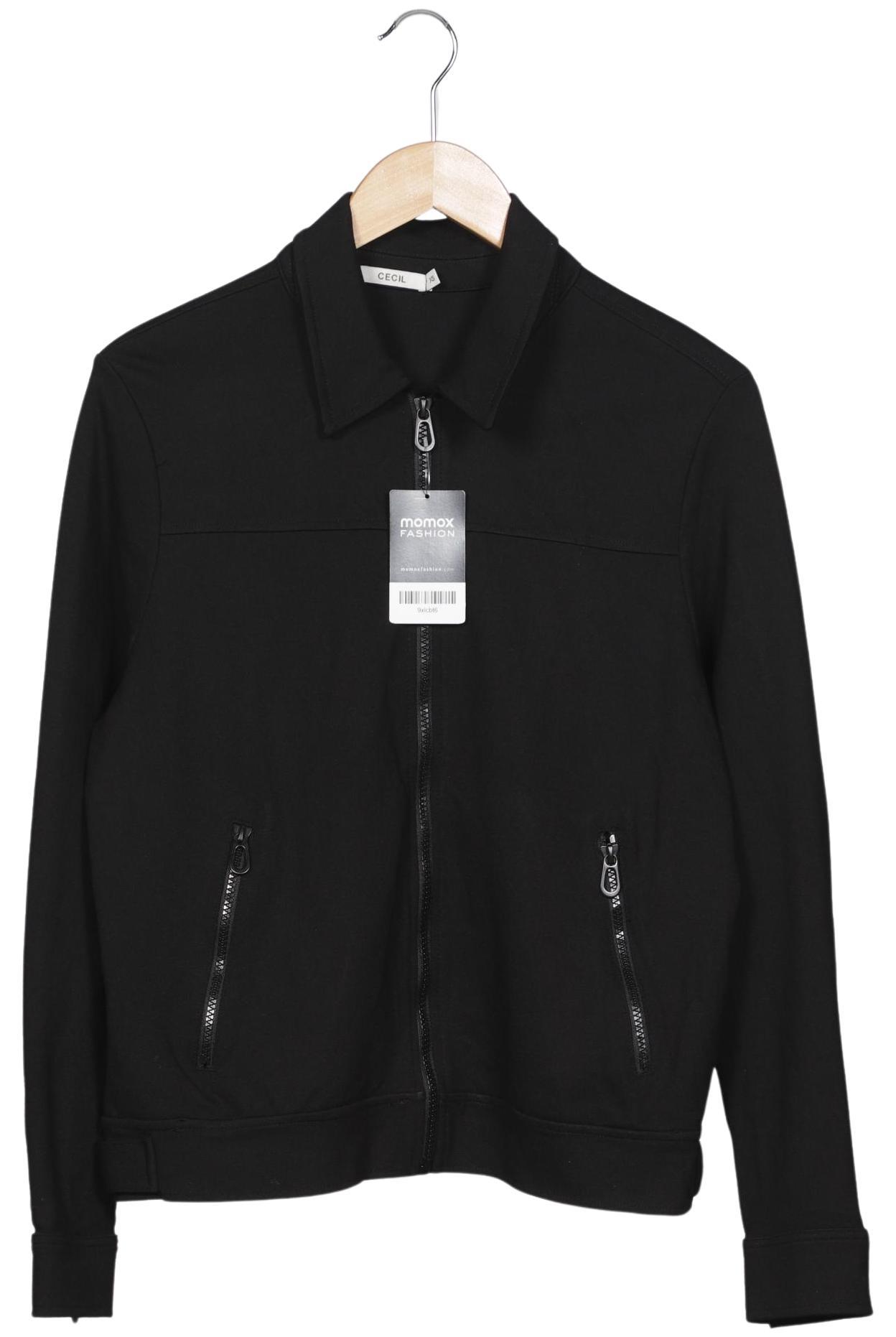 

Cecil Damen Sweatshirt, schwarz, Gr. 34