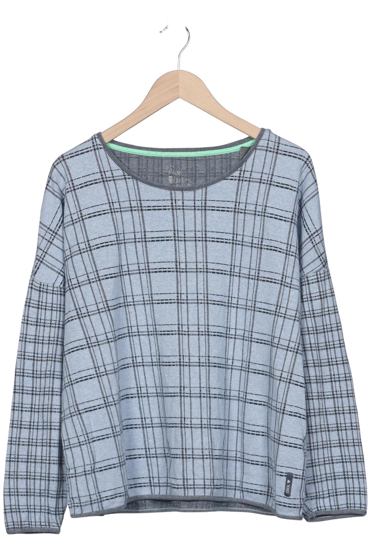 

Cecil Damen Sweatshirt, hellblau, Gr. 44