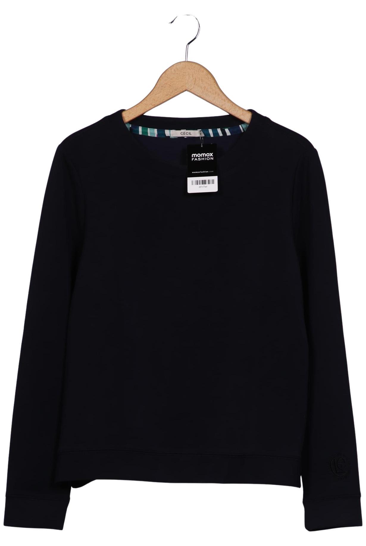 

Cecil Damen Sweatshirt, marineblau, Gr. 38