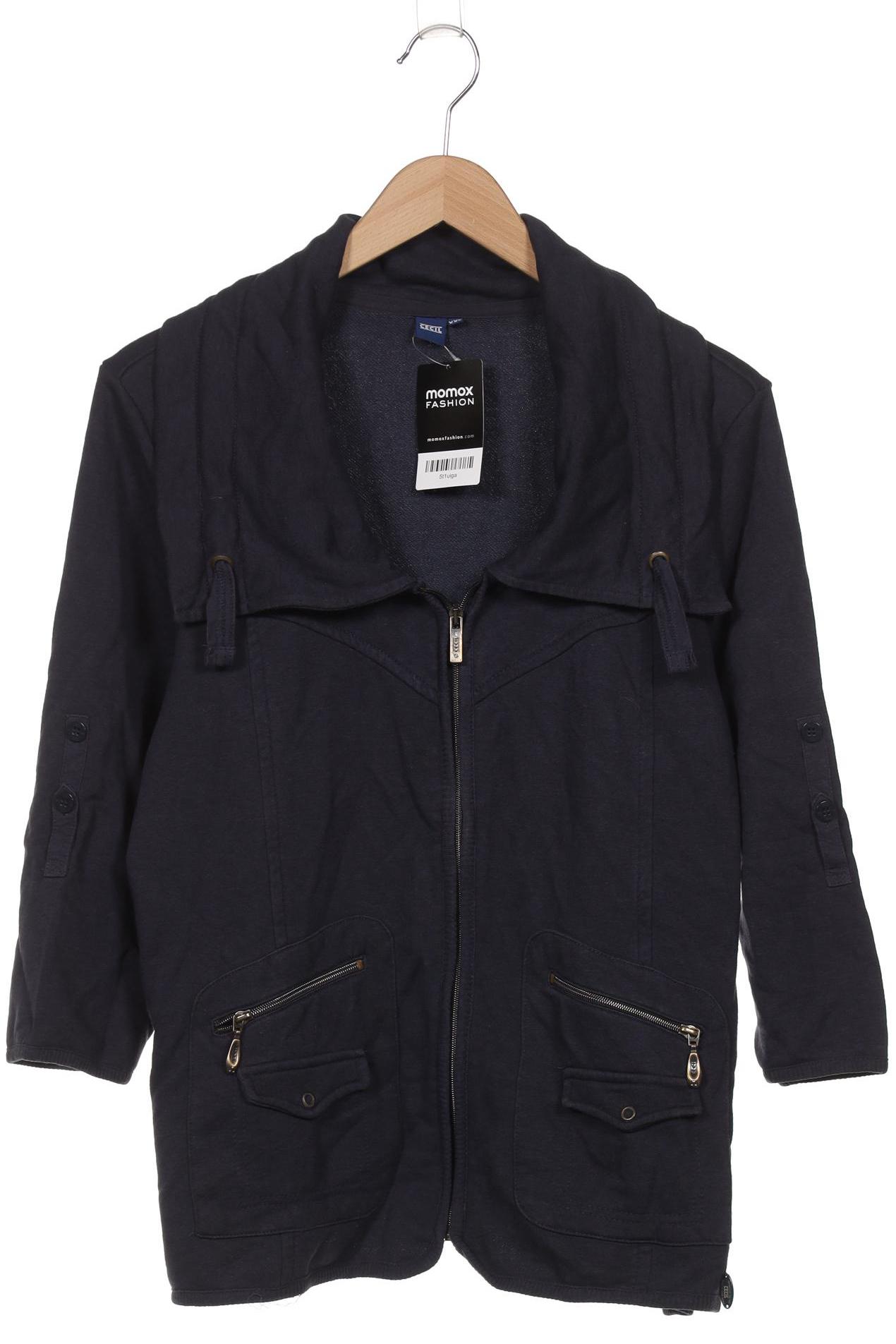 

Cecil Damen Sweatshirt, marineblau, Gr. 46