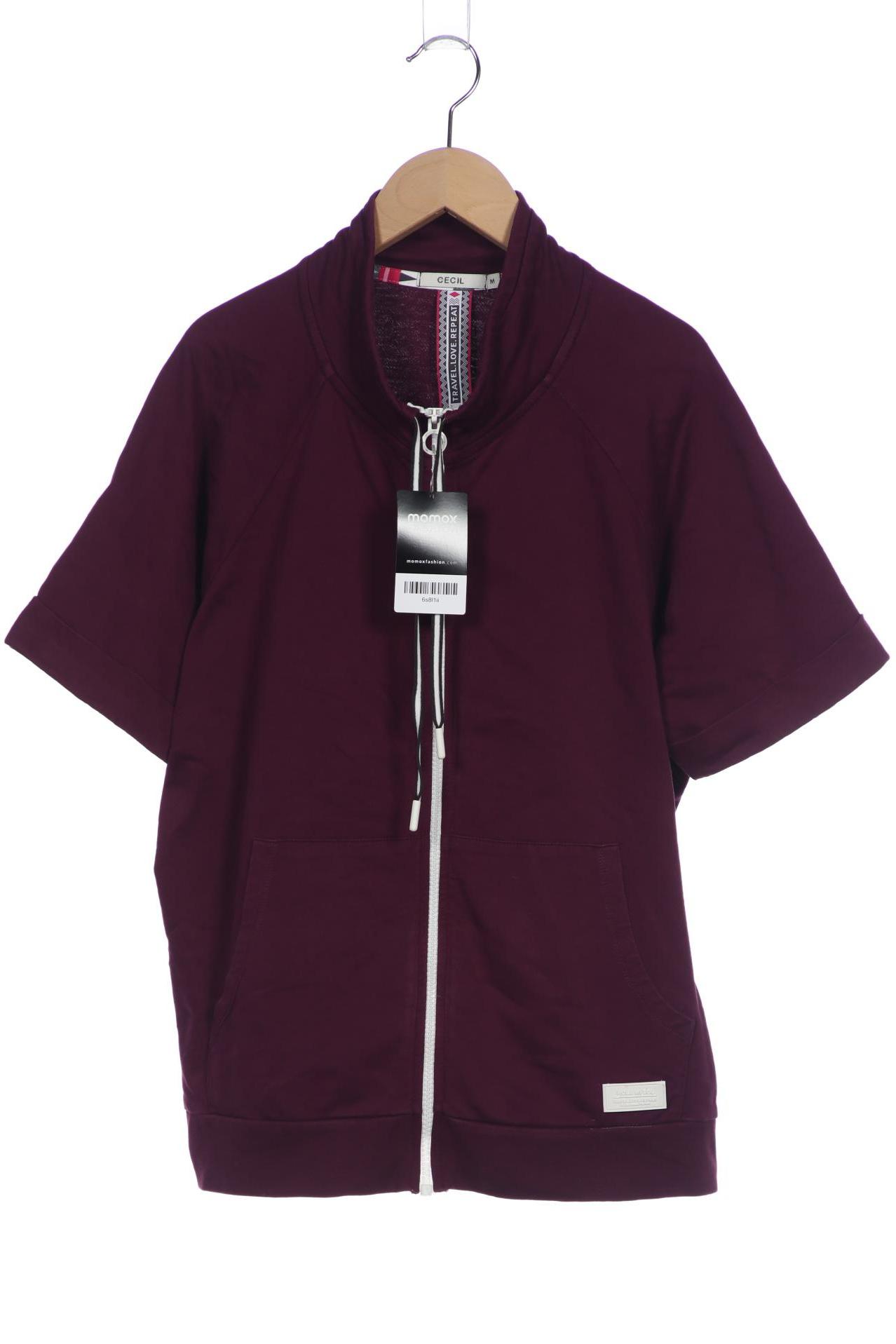 

Cecil Damen Sweatshirt, bordeaux, Gr. 38