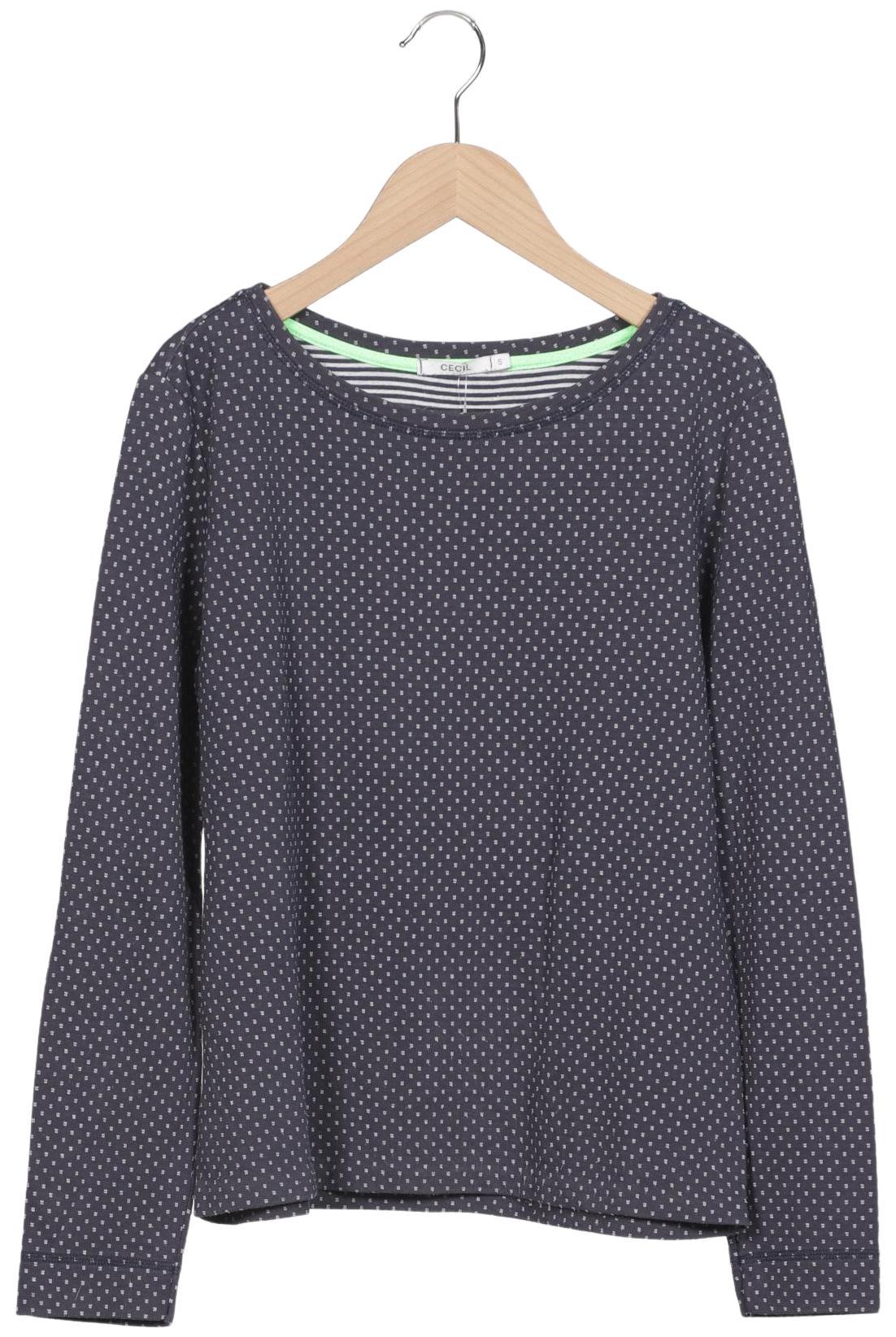 

Cecil Damen Sweatshirt, marineblau, Gr. 36