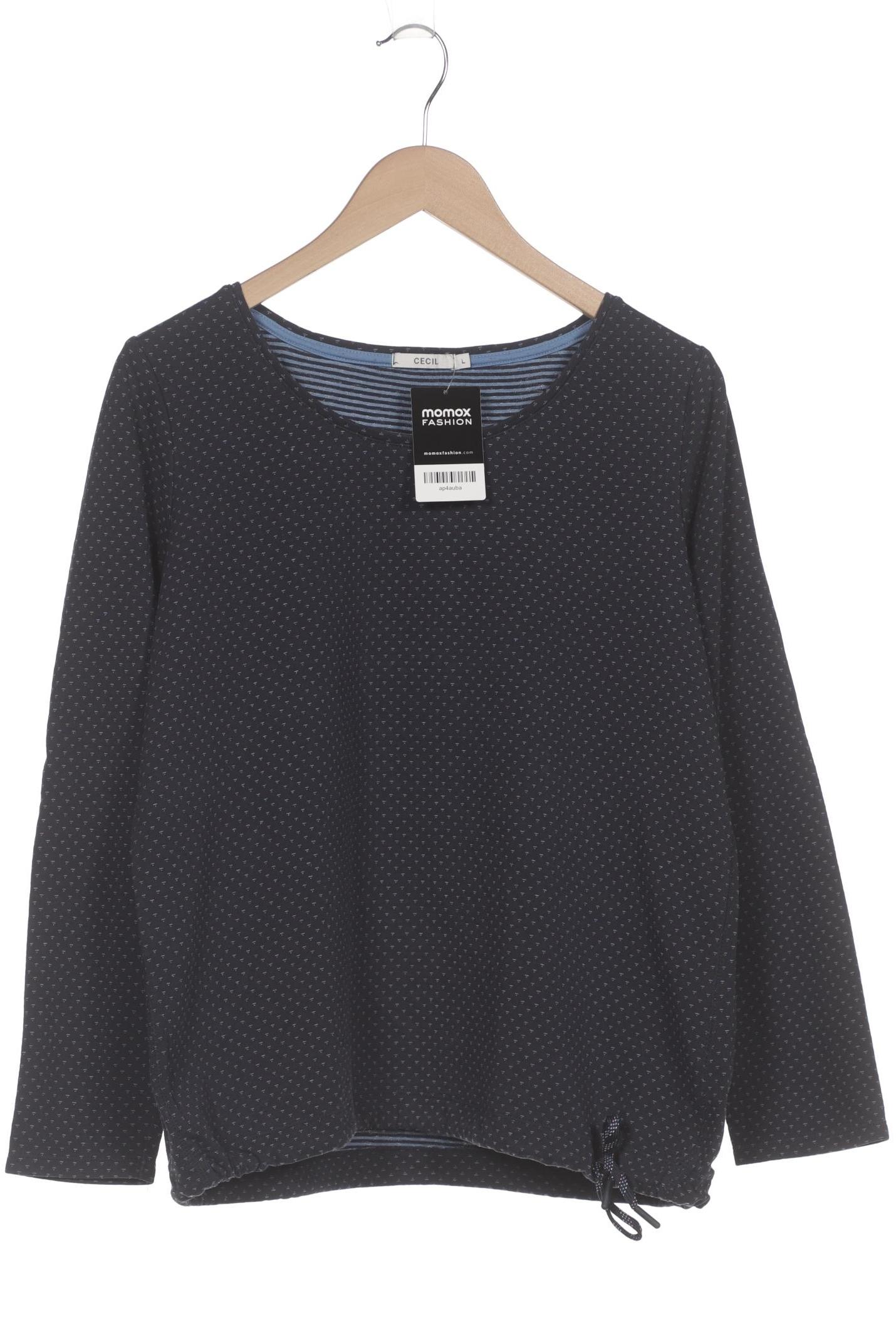

Cecil Damen Sweatshirt, marineblau, Gr. 42