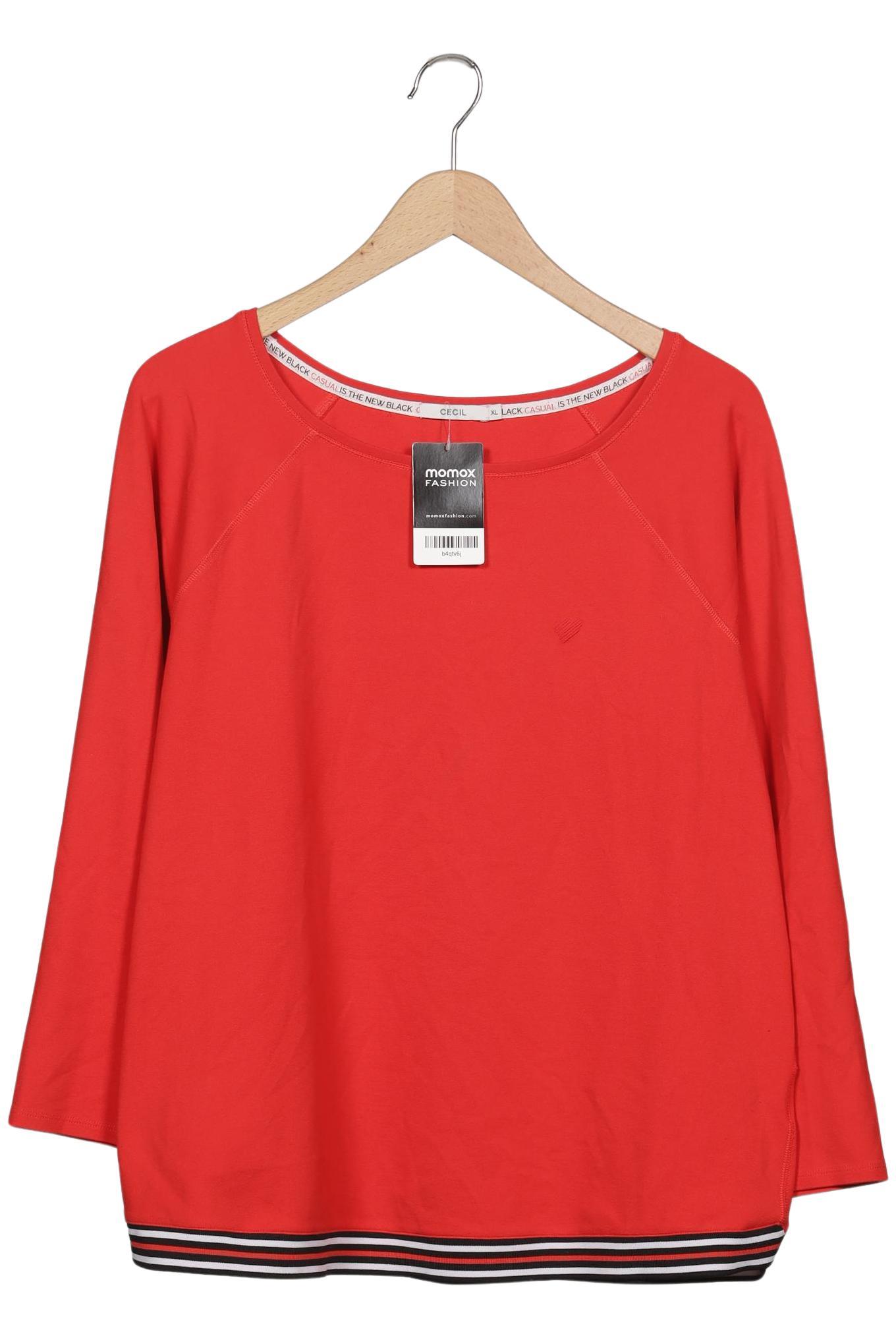 

Cecil Damen Sweatshirt, rot, Gr. 44