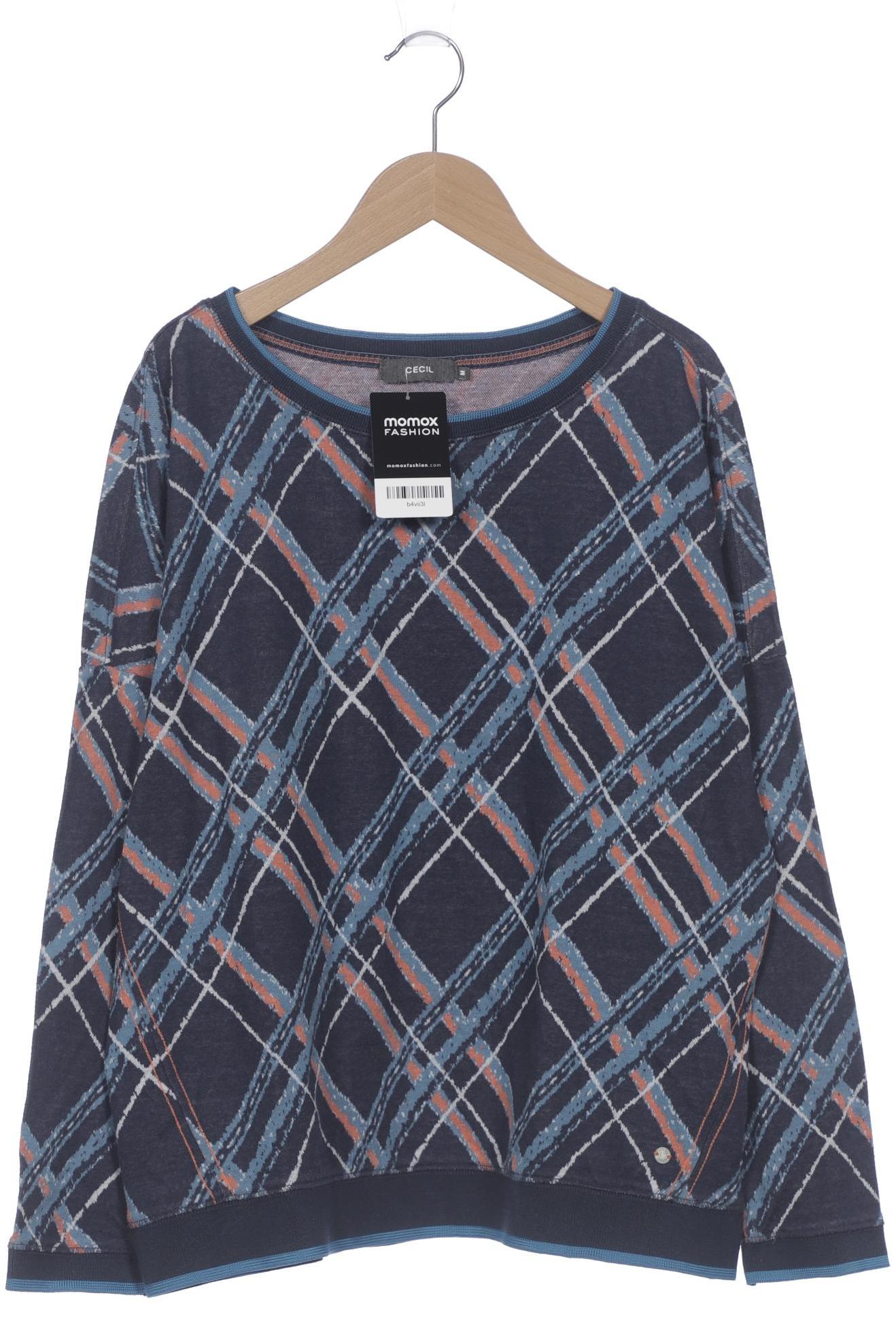 

Cecil Damen Sweatshirt, marineblau, Gr. 38