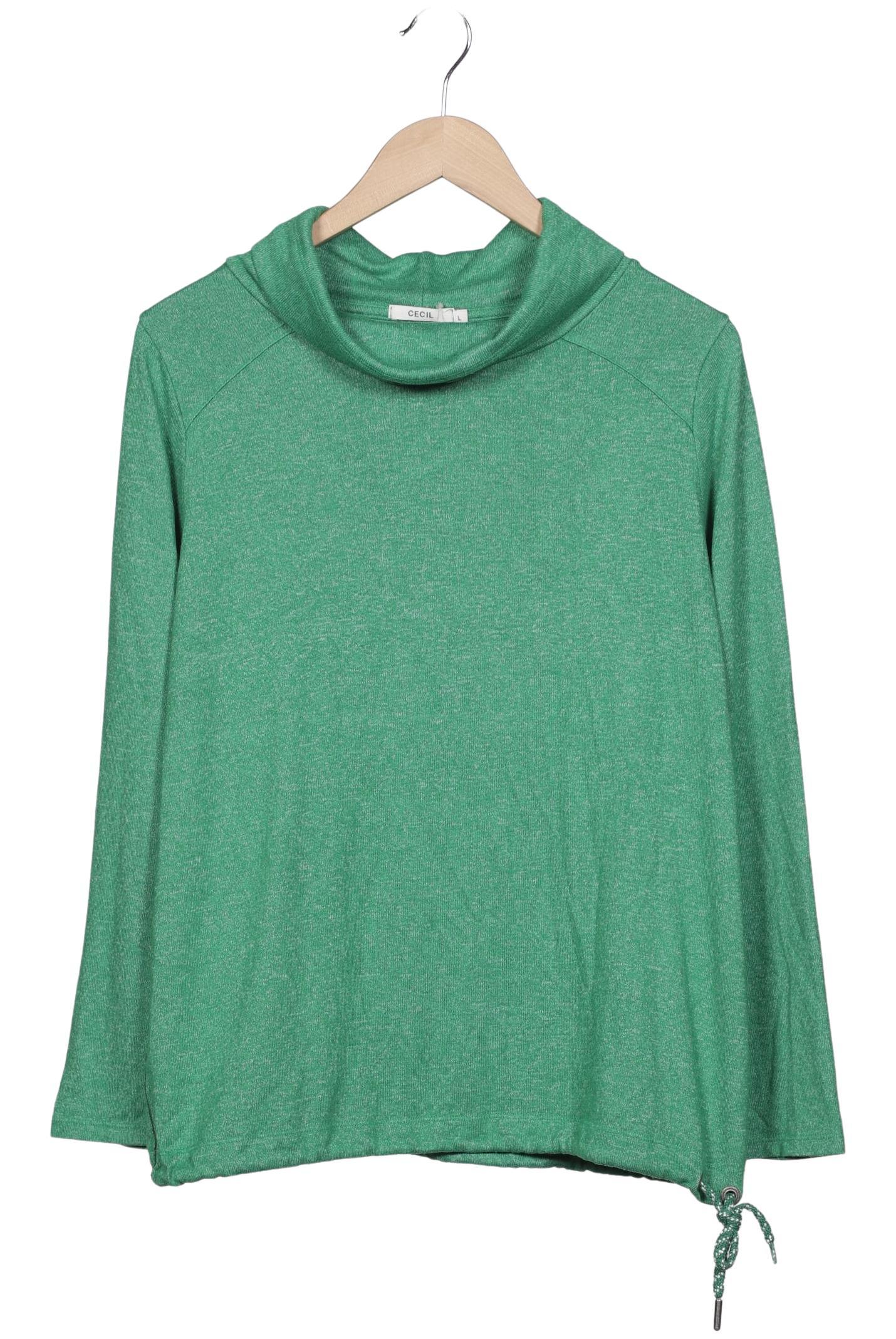 

Cecil Damen Sweatshirt, grün, Gr. 42
