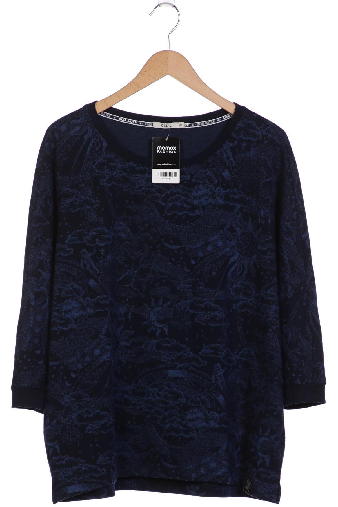 

Cecil Damen Sweatshirt, marineblau, Gr. 46