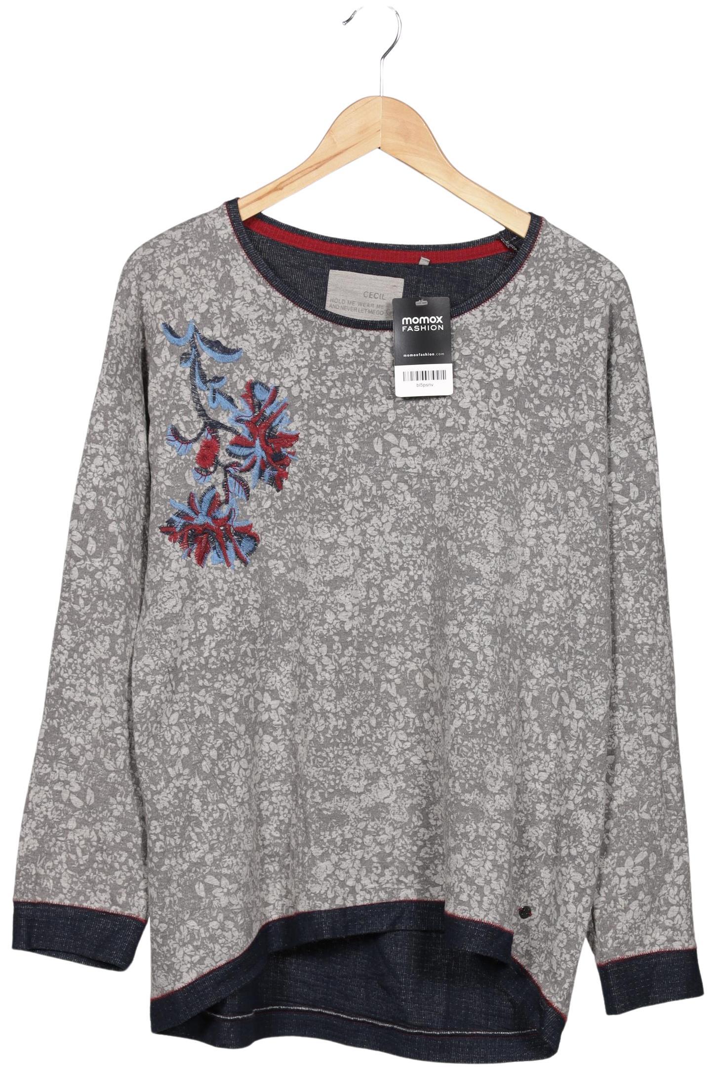 

Cecil Damen Sweatshirt, grau, Gr. 44