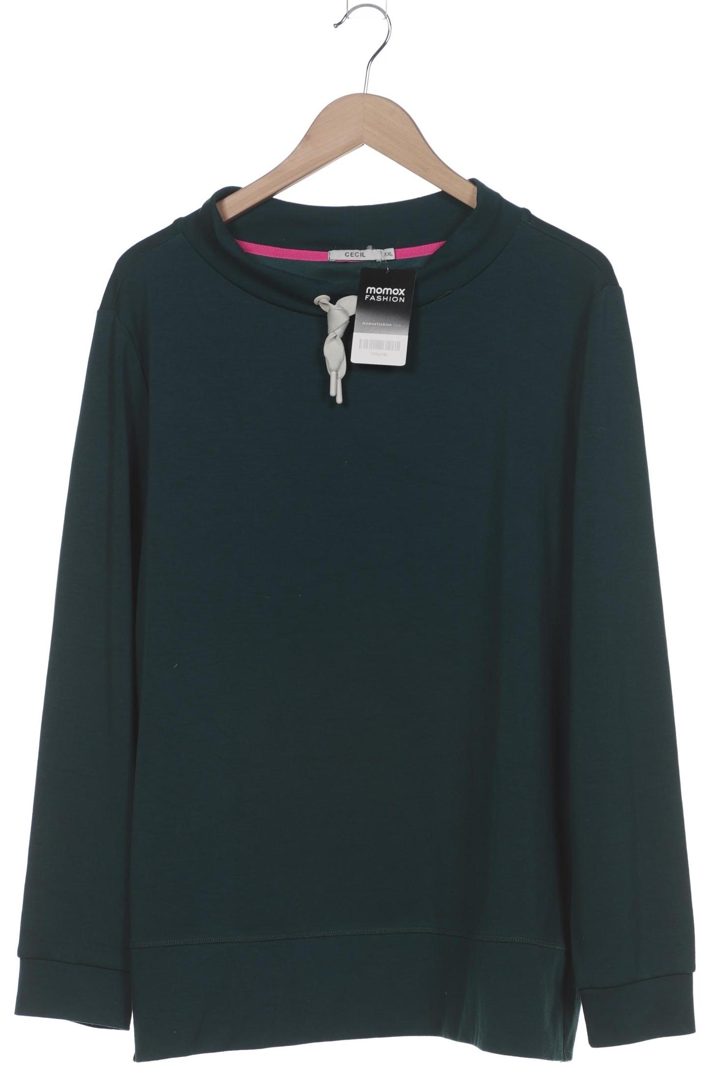 

Cecil Damen Sweatshirt, türkis, Gr. 46