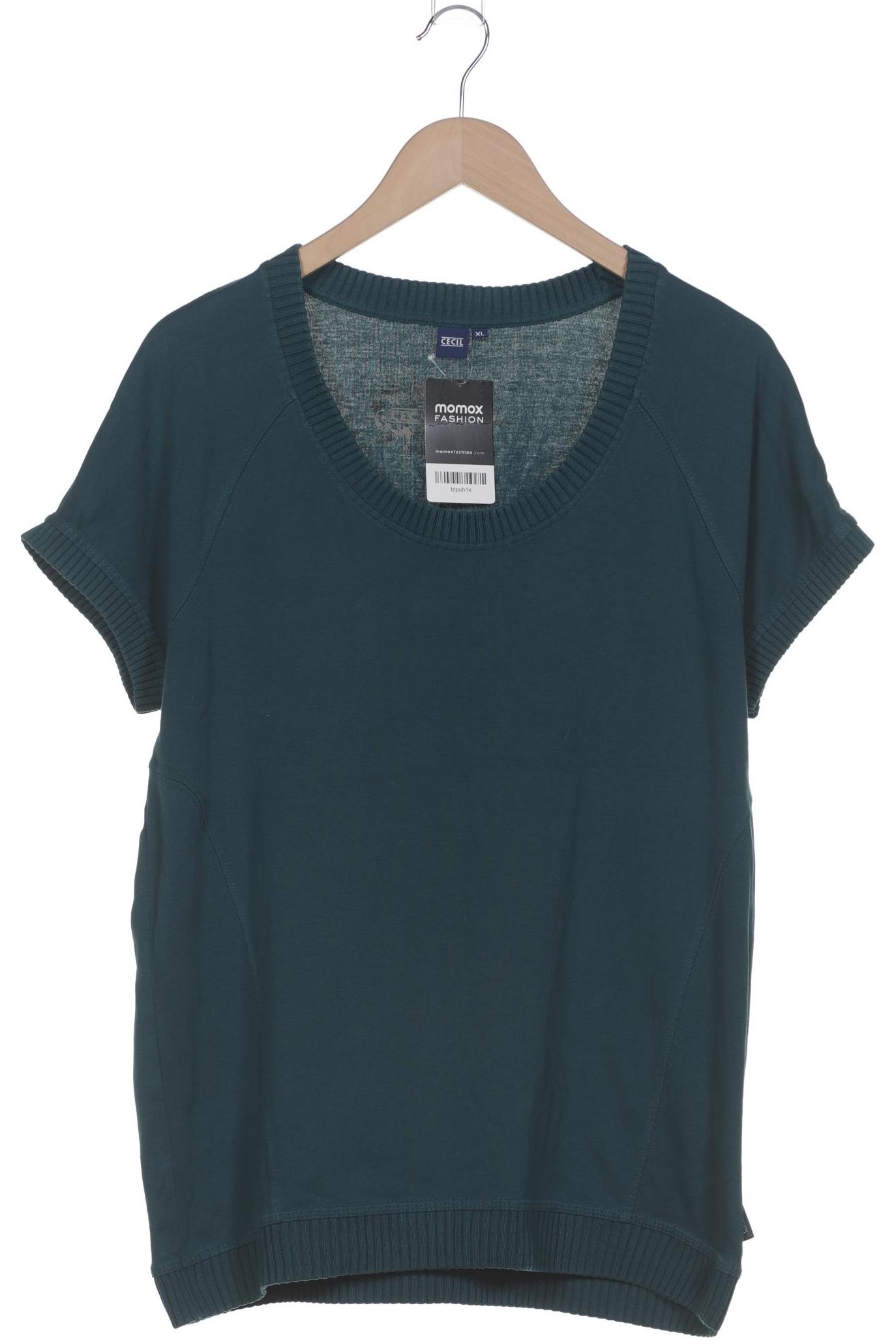 

Cecil Damen Sweatshirt, türkis, Gr. 44
