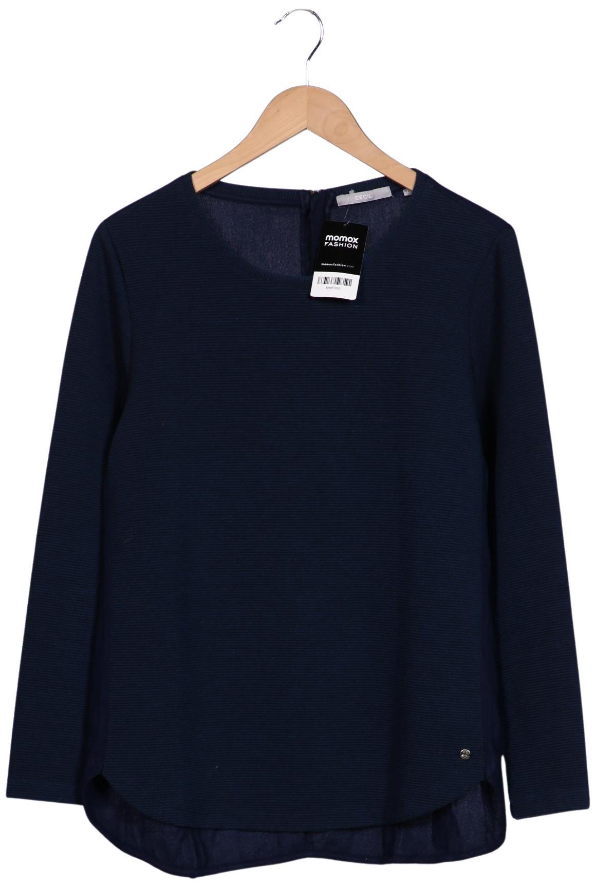 

Cecil Damen Sweatshirt, marineblau, Gr. 42