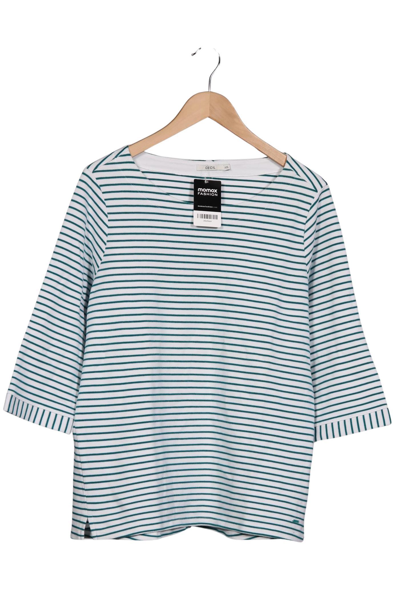 

Cecil Damen Sweatshirt, türkis, Gr. 46