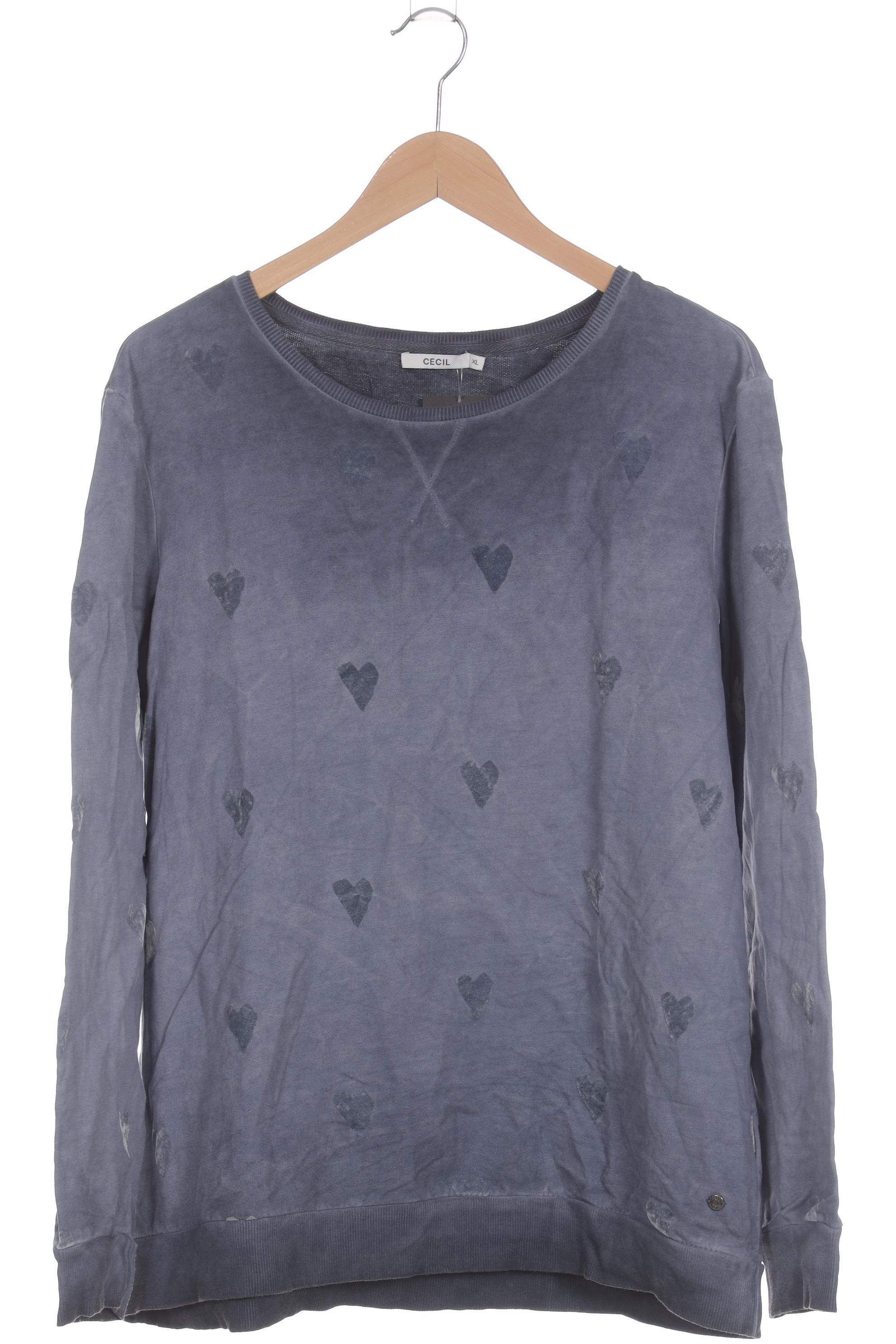 

Cecil Damen Sweatshirt, blau, Gr. 44