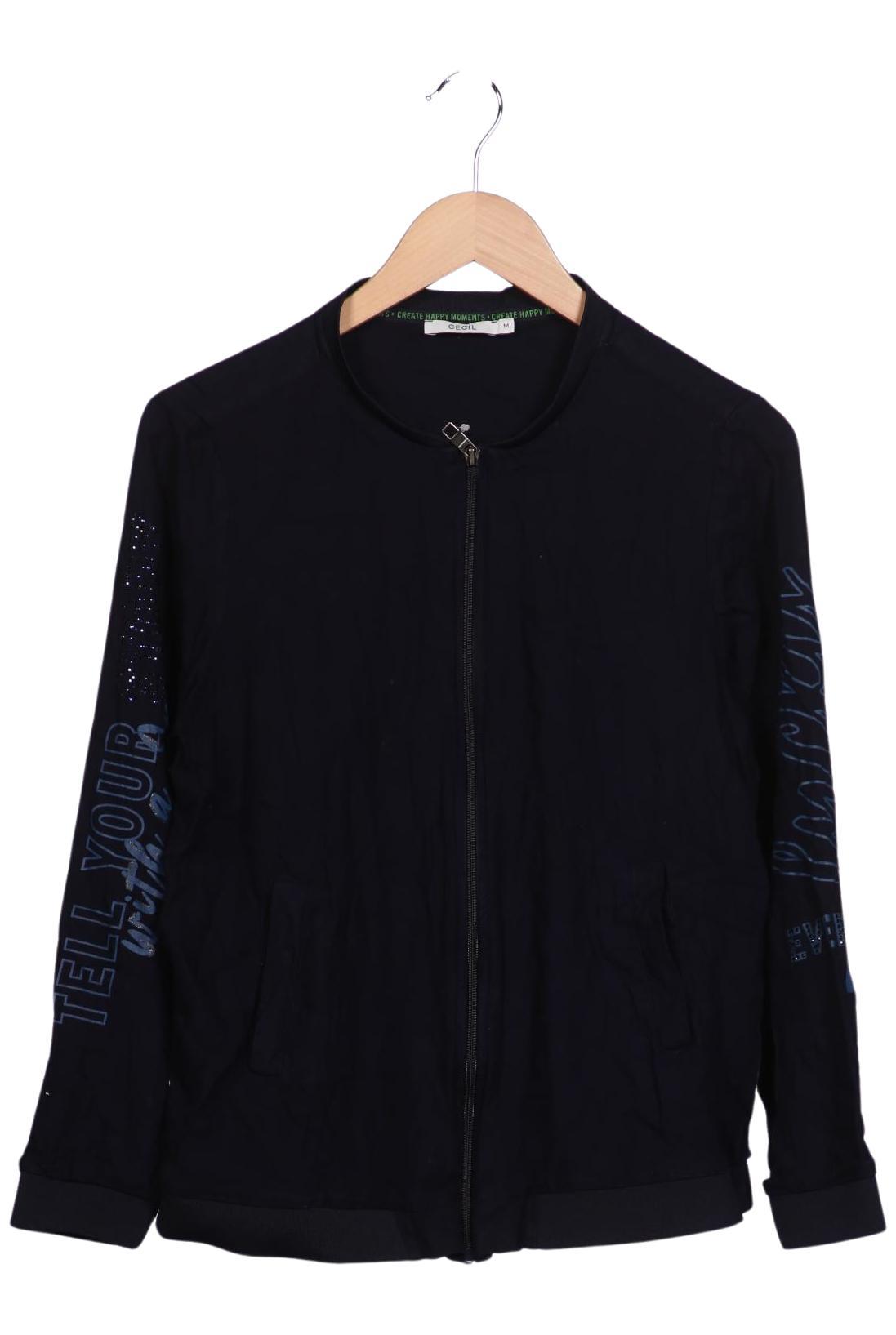 

Cecil Damen Sweatshirt, marineblau, Gr. 38