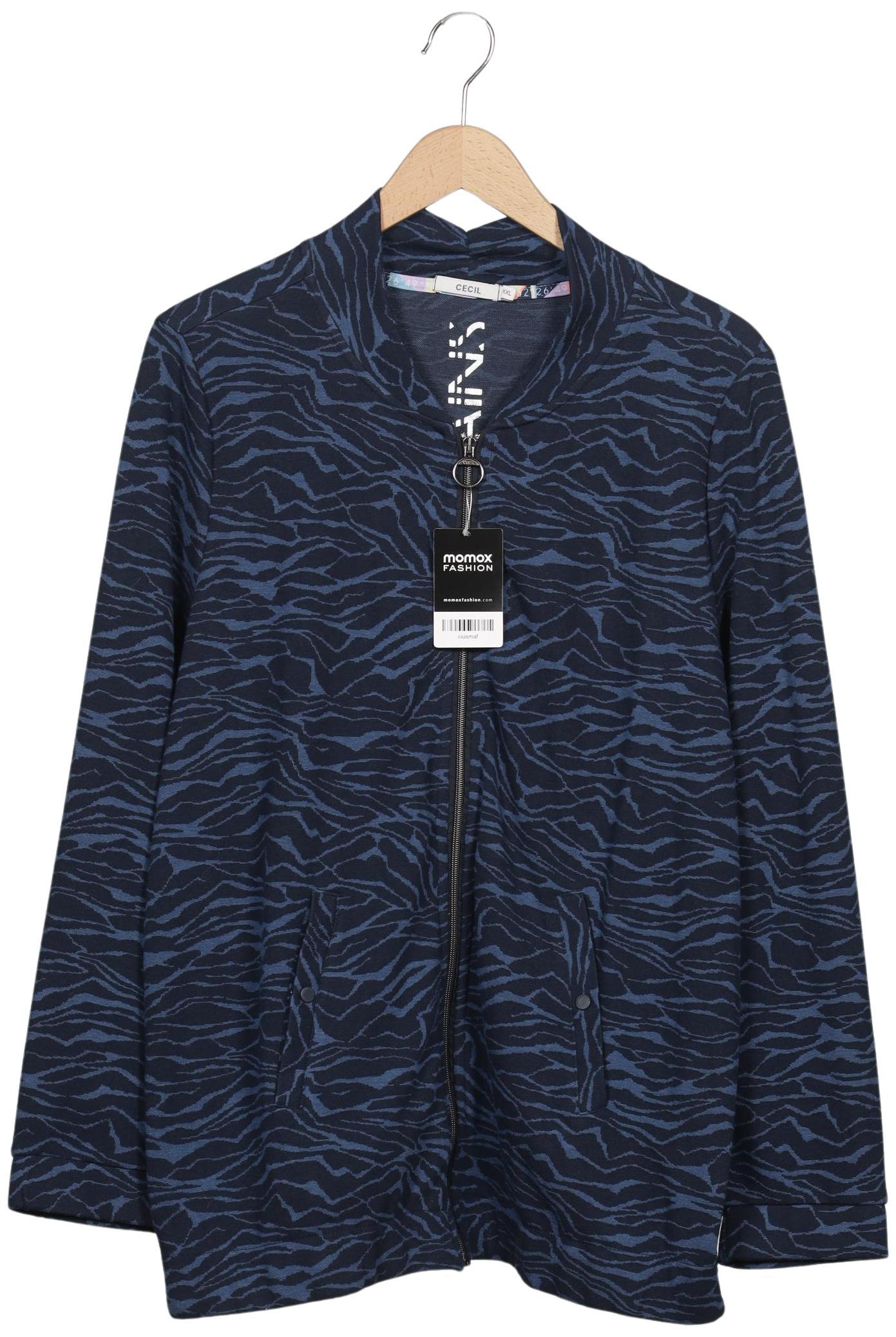 

Cecil Damen Sweatshirt, marineblau, Gr. 46