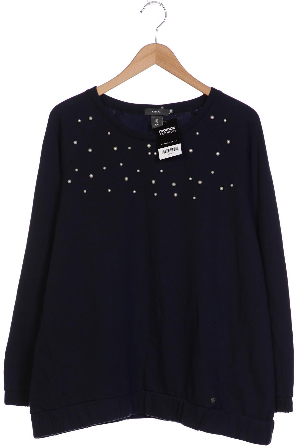 

Cecil Damen Sweatshirt, marineblau, Gr. 46