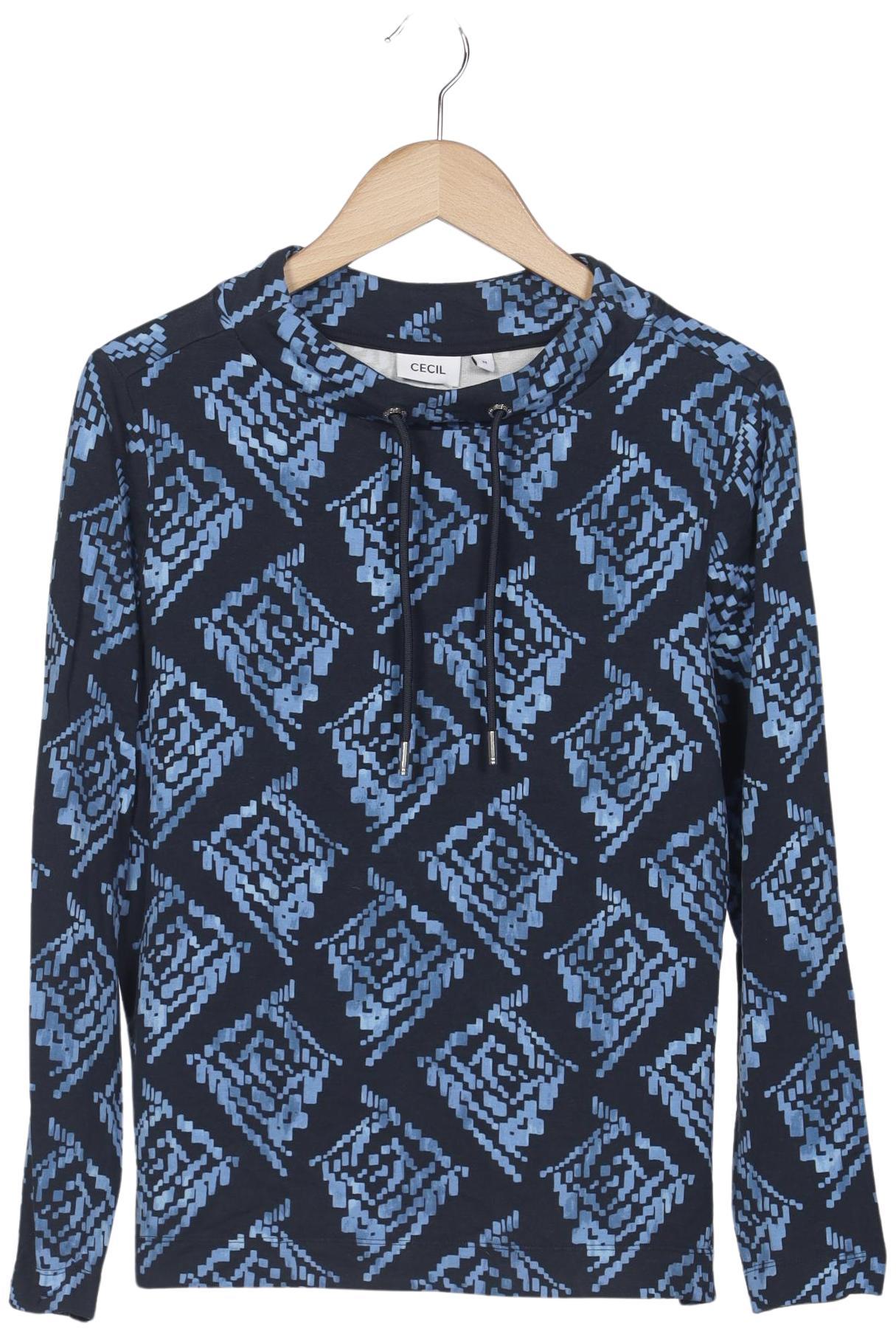 

Cecil Damen Sweatshirt, marineblau, Gr. 38