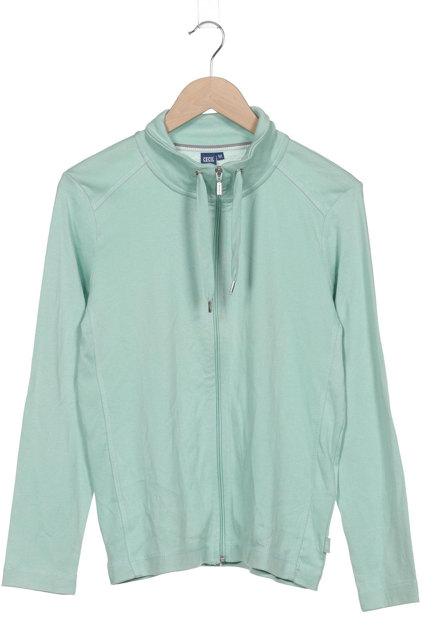 

Cecil Damen Sweatshirt, hellgrün, Gr. 38