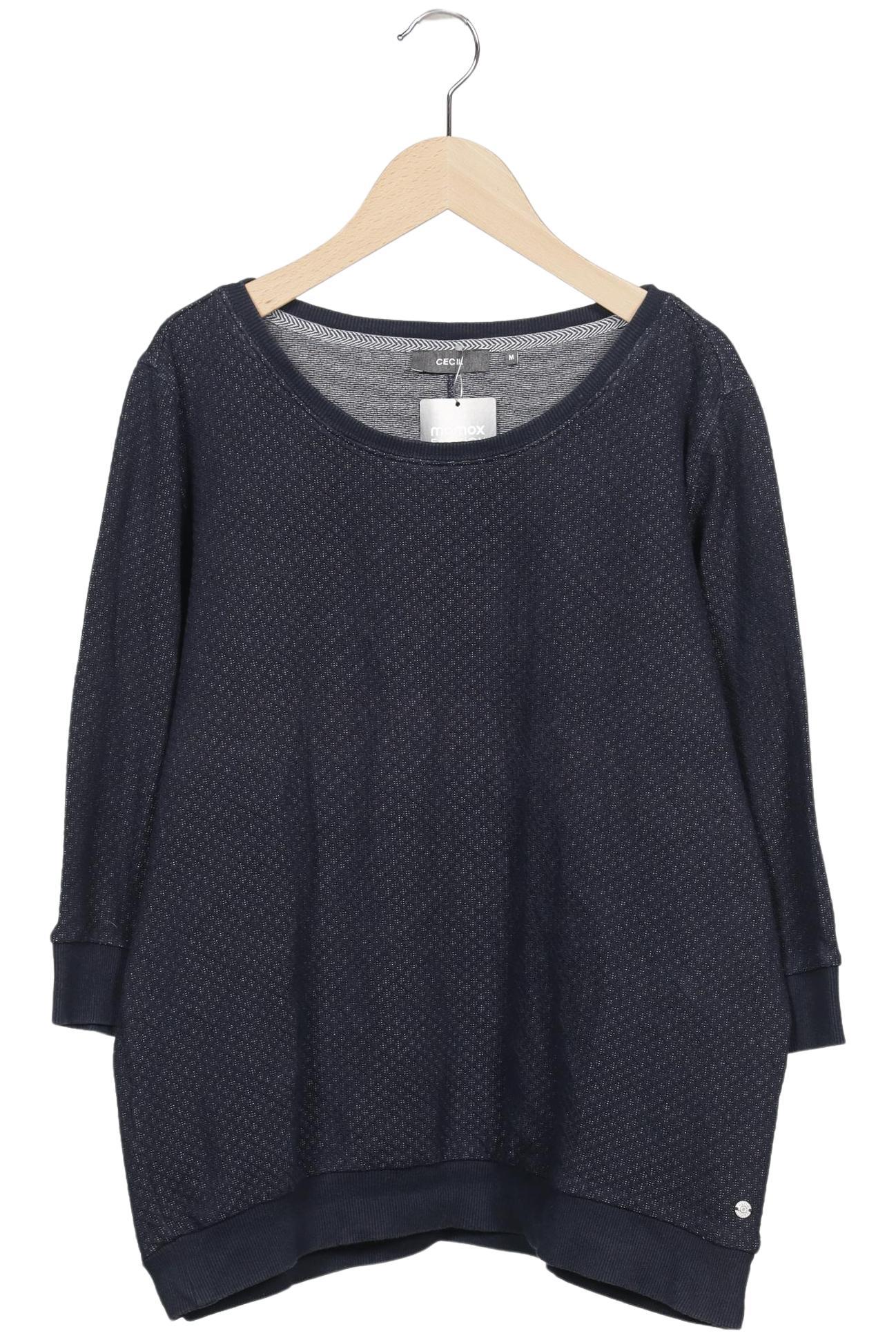 

Cecil Damen Sweatshirt, marineblau, Gr. 38