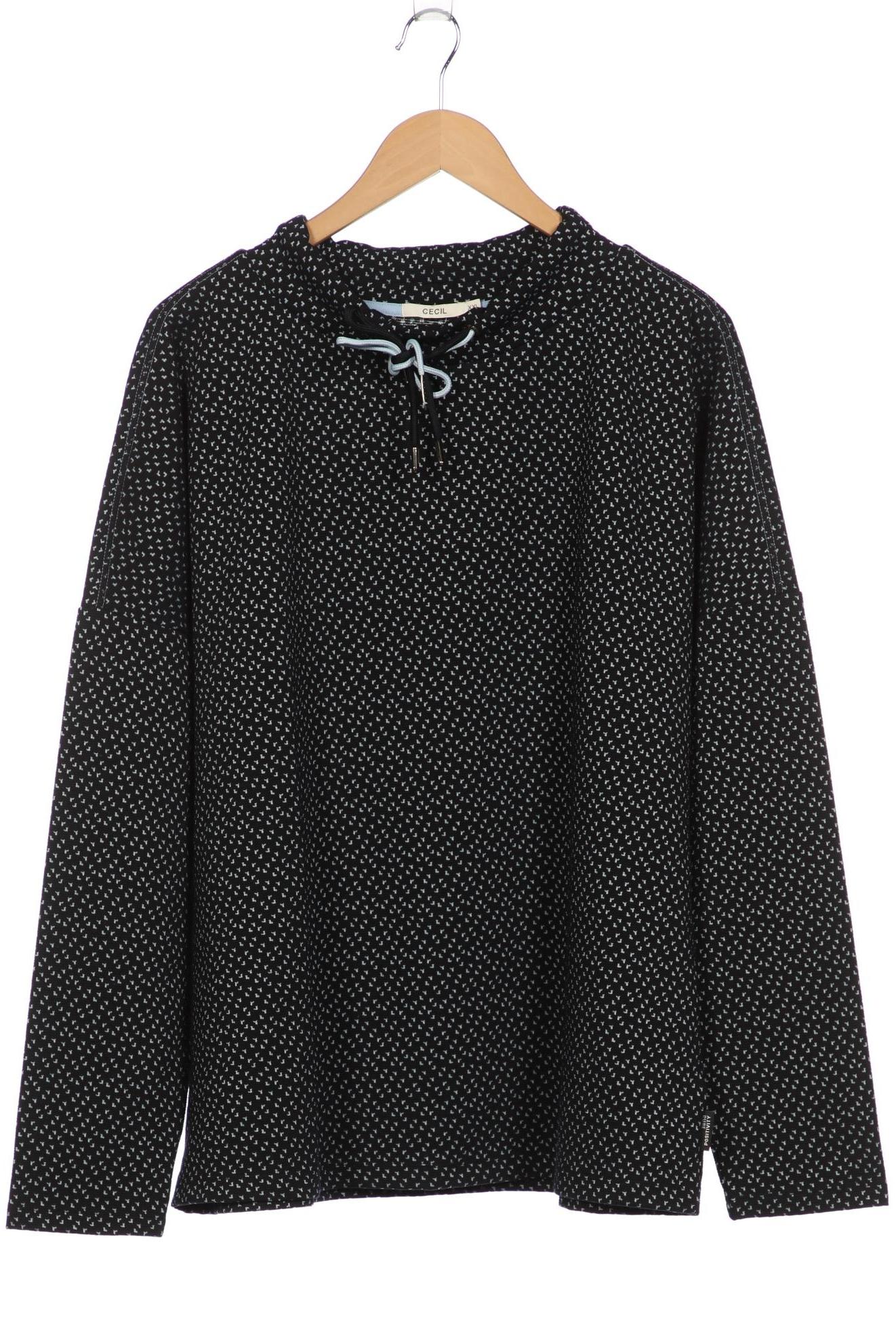 

Cecil Damen Sweatshirt, marineblau, Gr. 46