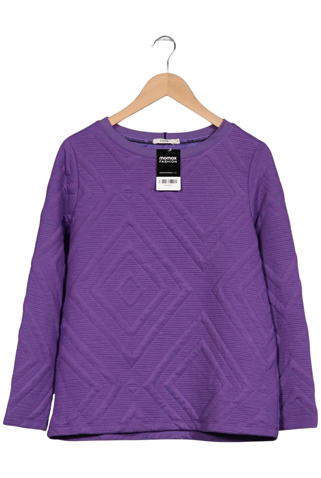 

Cecil Damen Sweatshirt, flieder, Gr. 38