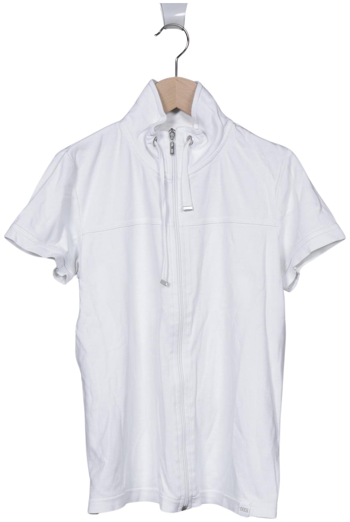 

Cecil Damen Sweatshirt, weiß, Gr. 38