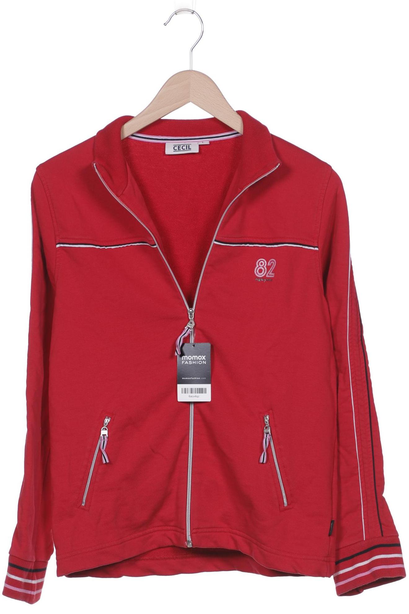 

Cecil Damen Sweatshirt, rot, Gr. 42