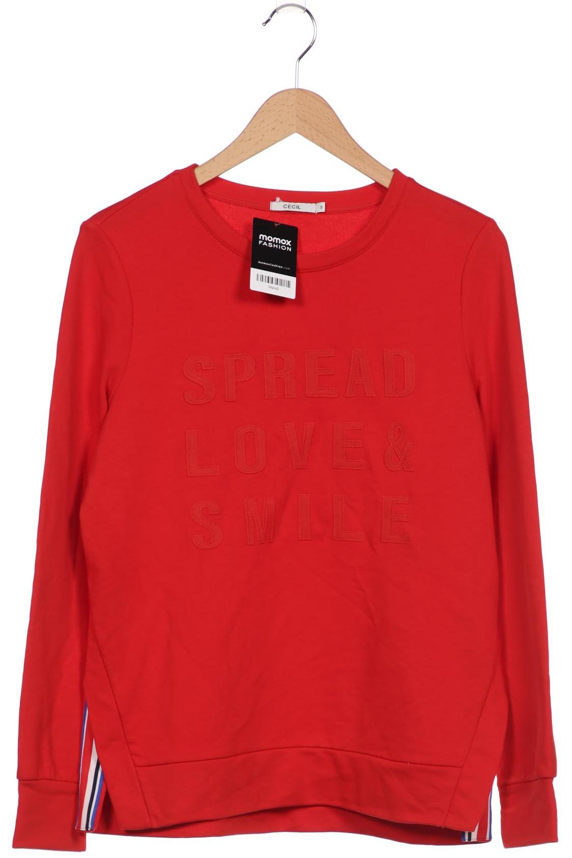 

CECIL Damen Sweatshirt, rot