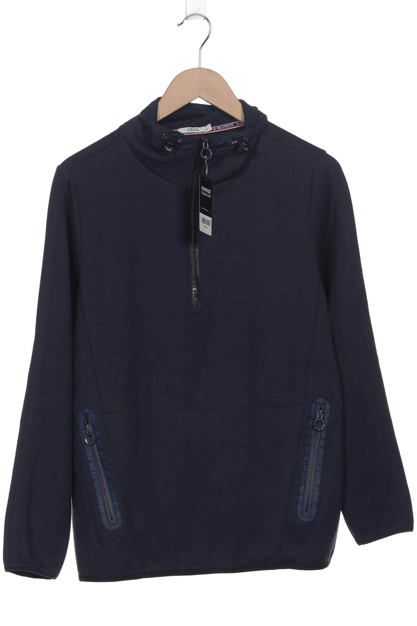 

Cecil Damen Sweatshirt, marineblau, Gr. 42