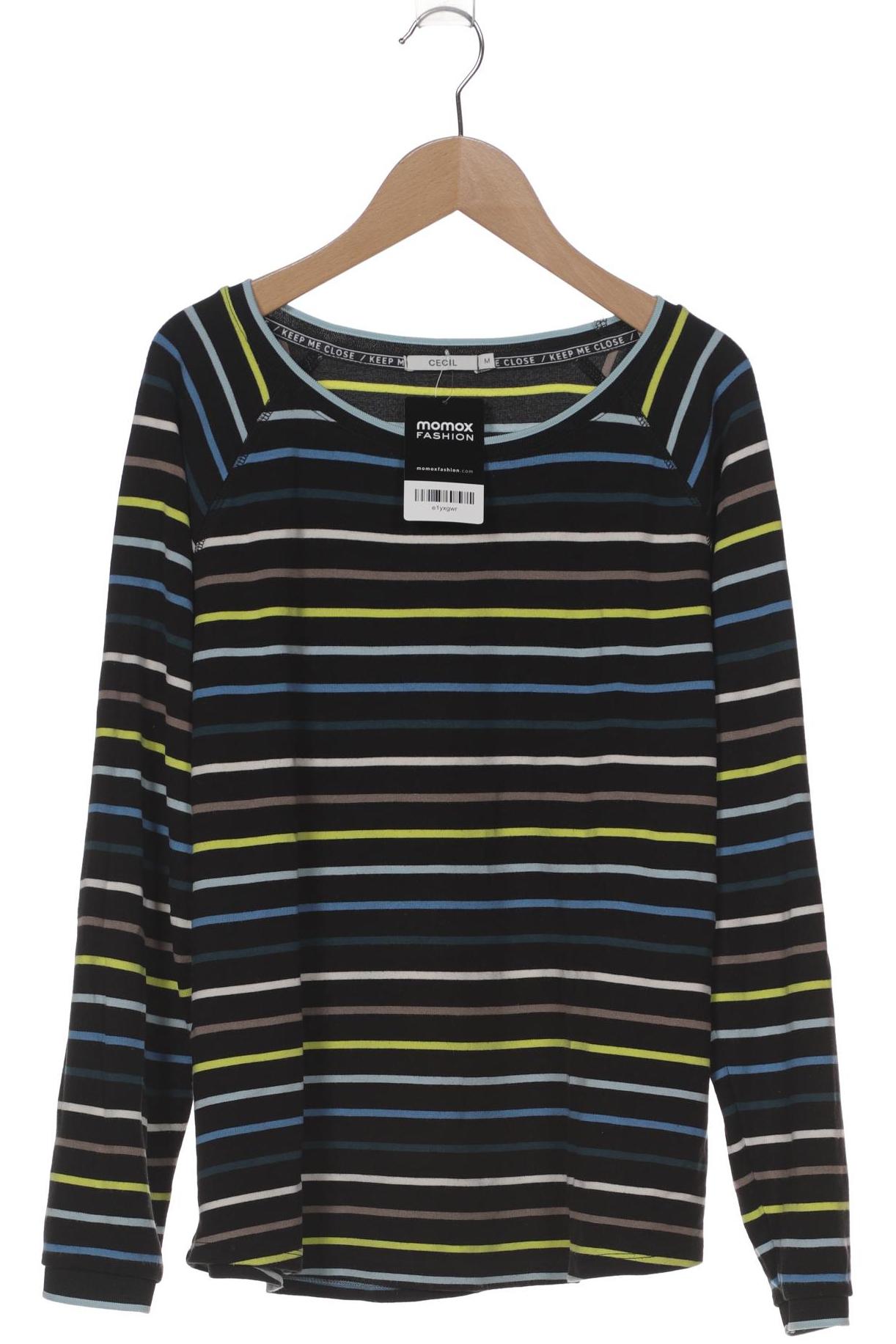 

Cecil Damen Sweatshirt, schwarz, Gr. 38
