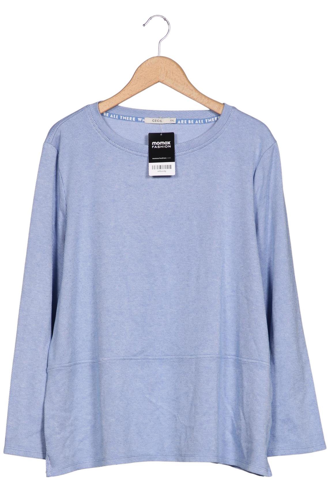 

Cecil Damen Sweatshirt, hellblau, Gr. 46
