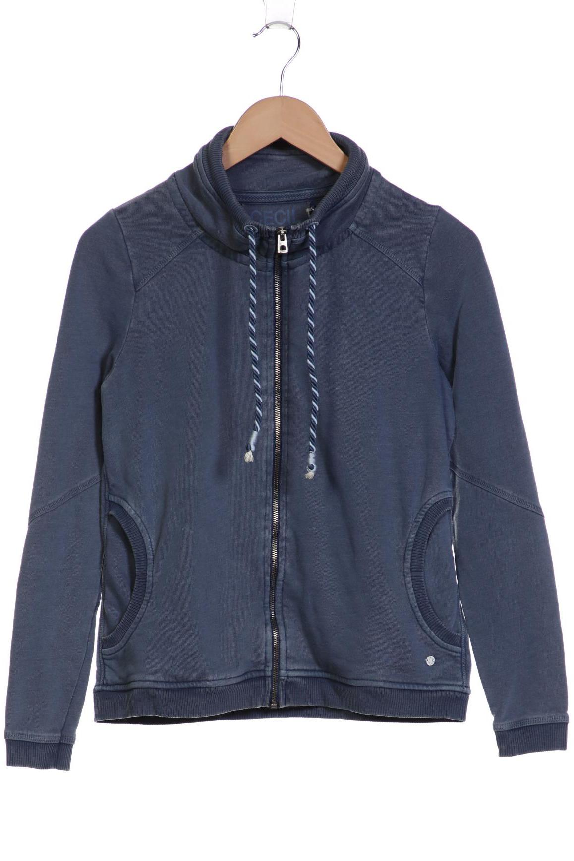 

Cecil Damen Sweatshirt, blau, Gr. 34