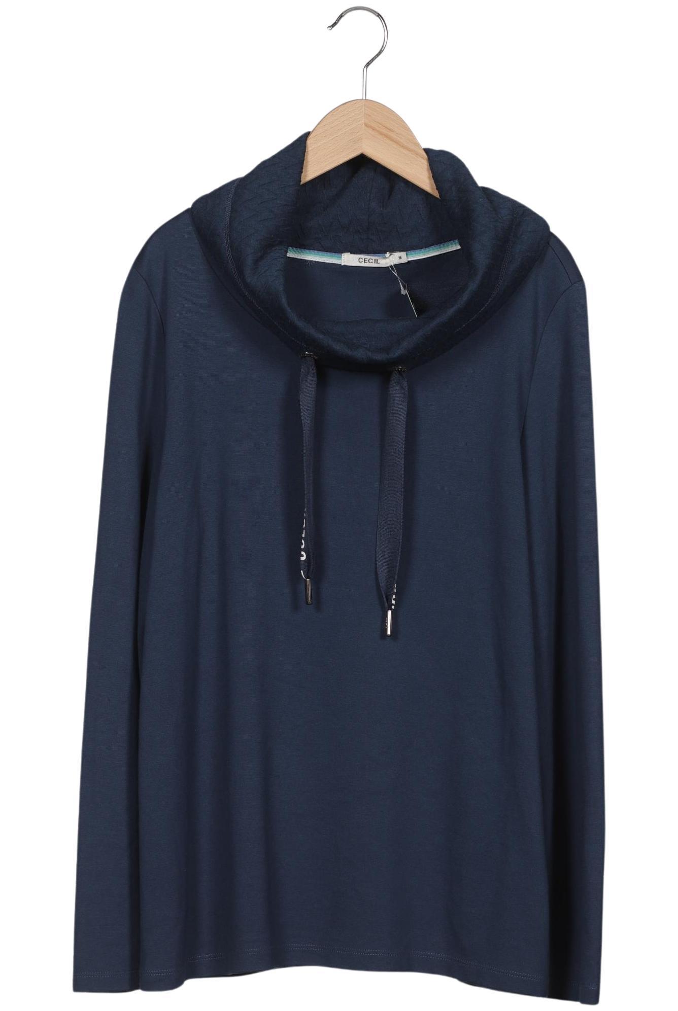 

Cecil Damen Sweatshirt, marineblau, Gr. 38