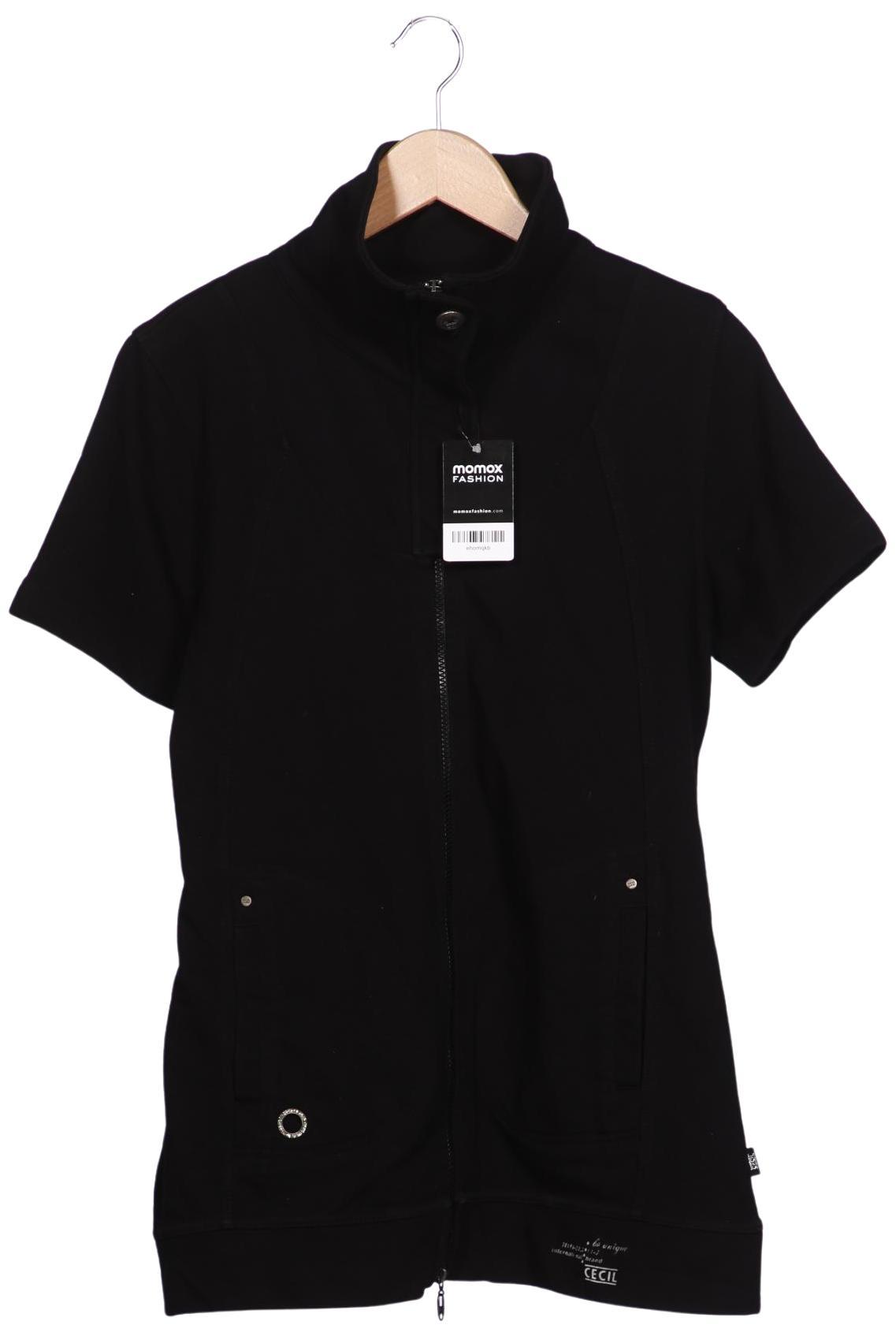 

Cecil Damen Sweatshirt, schwarz, Gr. 42