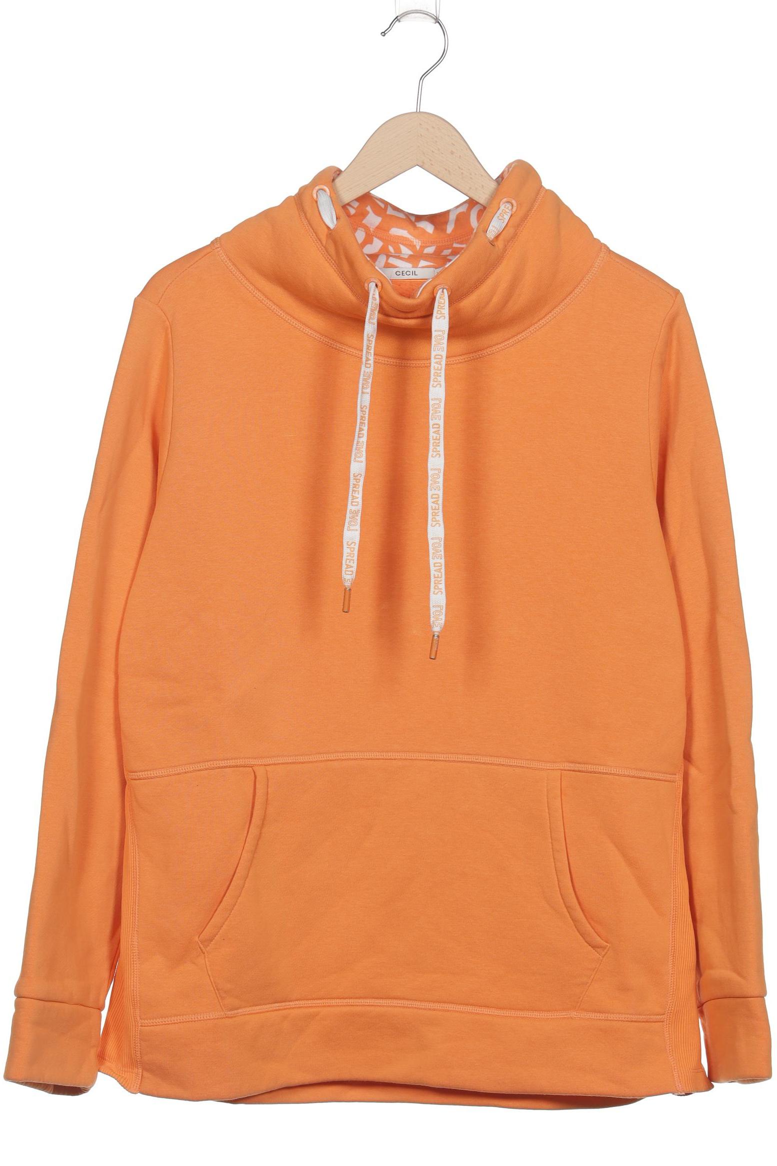 

Cecil Damen Sweatshirt, orange, Gr. 44