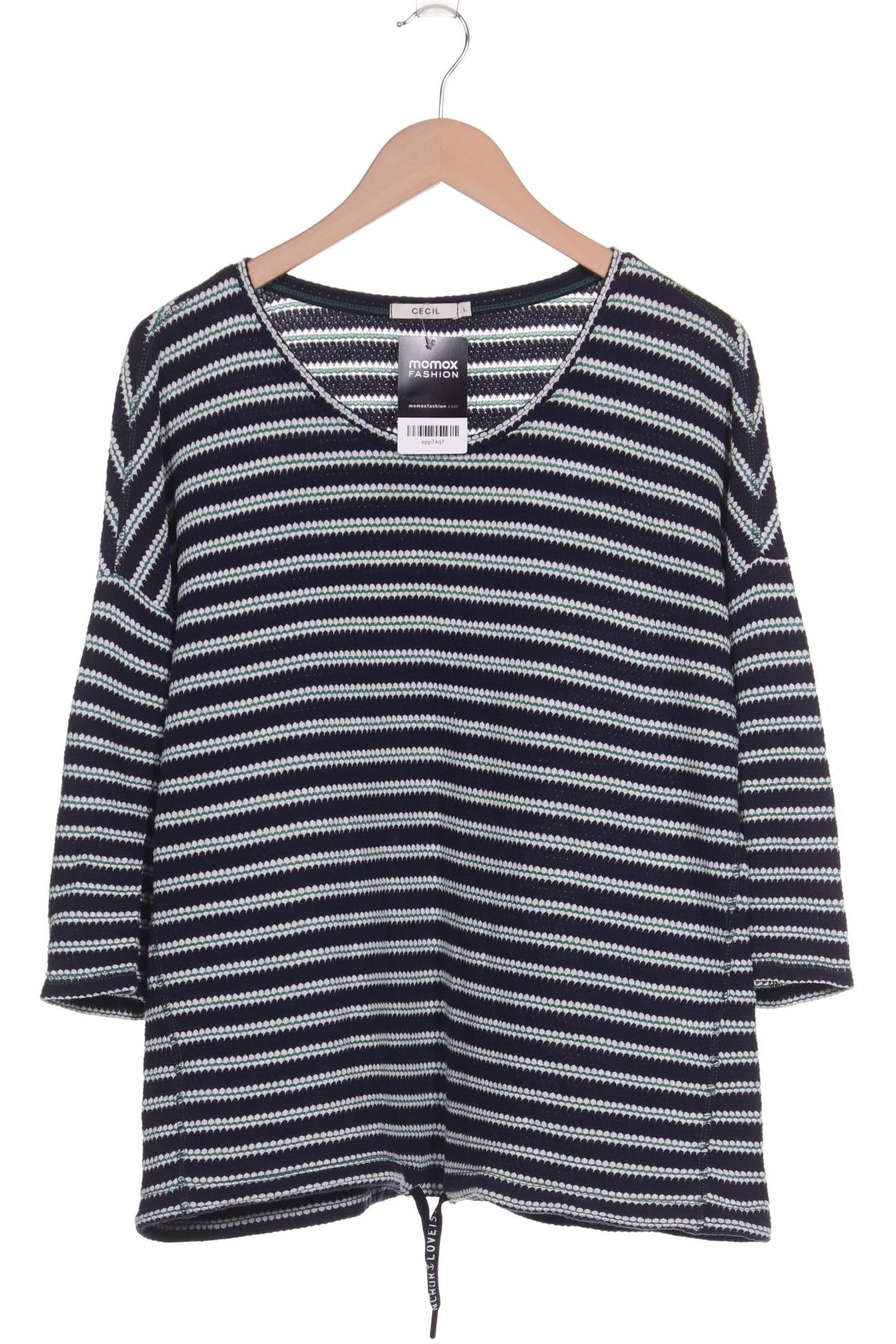 

Cecil Damen Sweatshirt, marineblau, Gr. 42