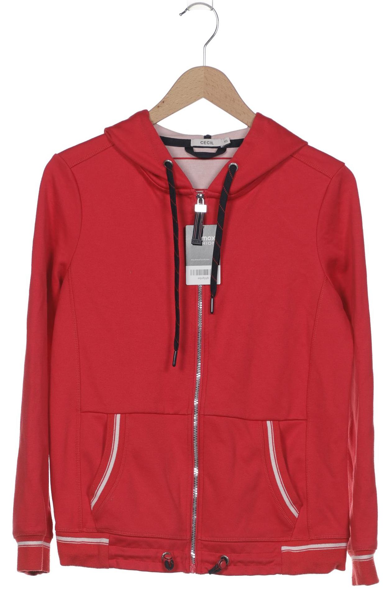 

Cecil Damen Sweatshirt, rot, Gr. 34