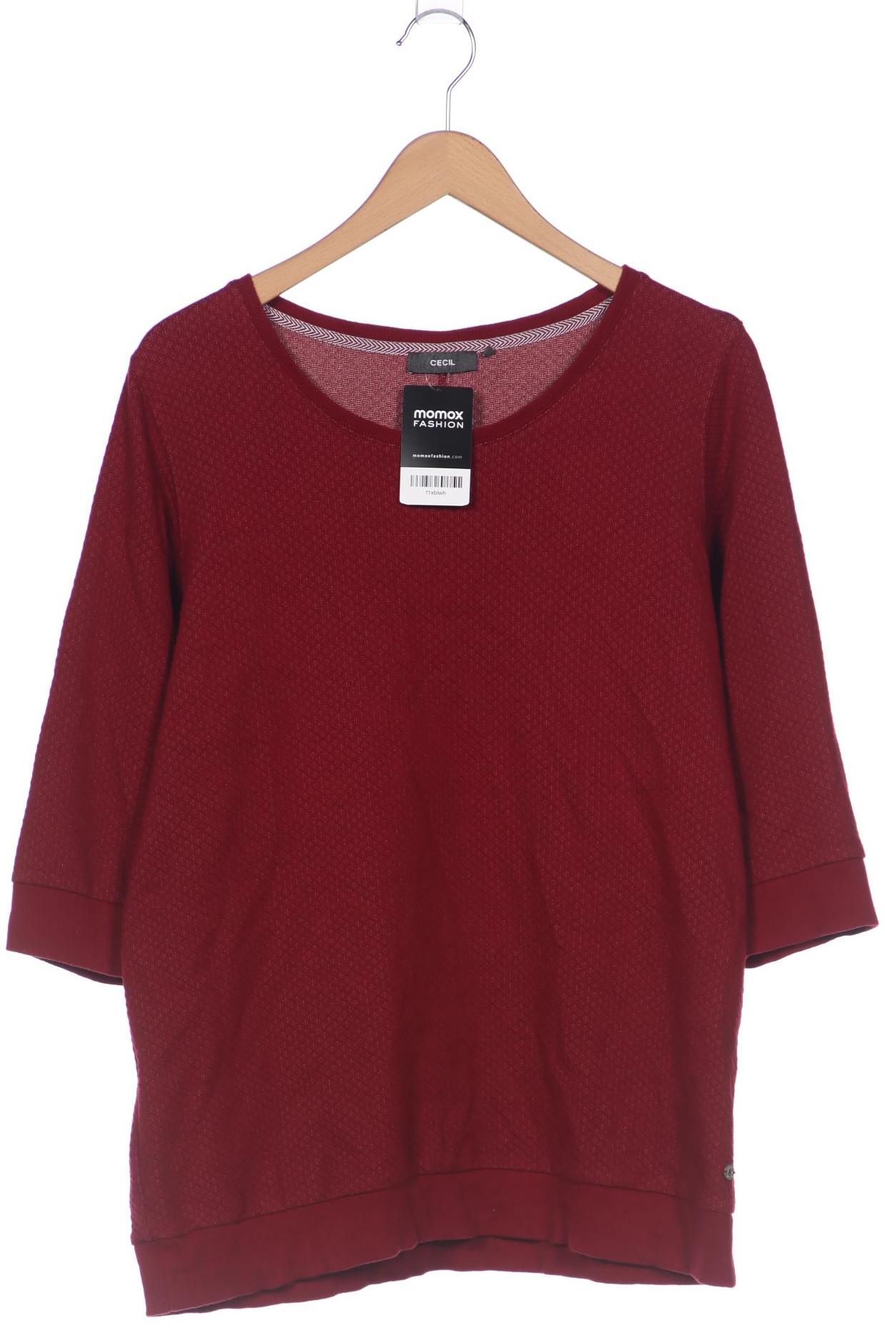 

Cecil Damen Sweatshirt, bordeaux, Gr. 44