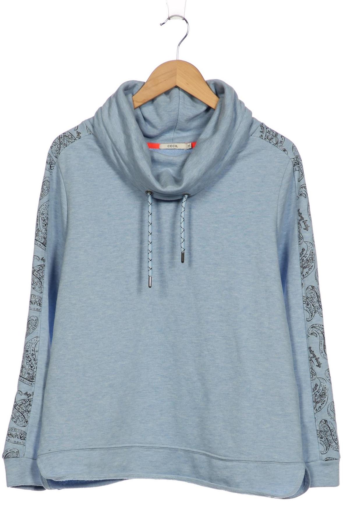 

Cecil Damen Sweatshirt, blau, Gr. 38