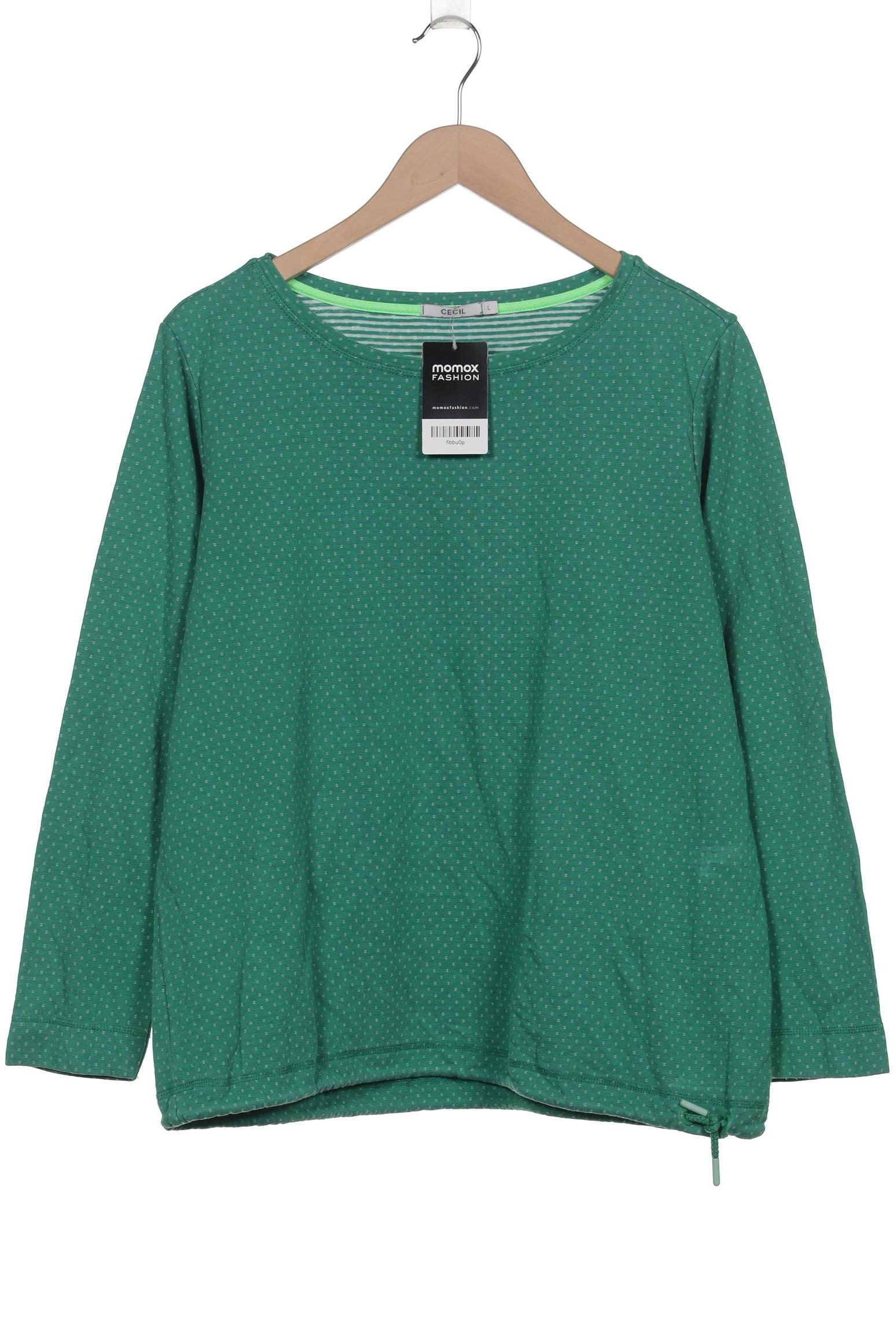 

Cecil Damen Sweatshirt, grün, Gr. 42
