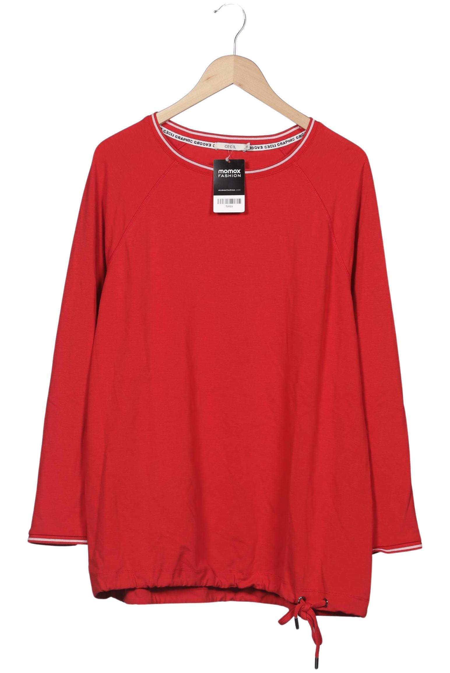

Cecil Damen Sweatshirt, rot, Gr. 46